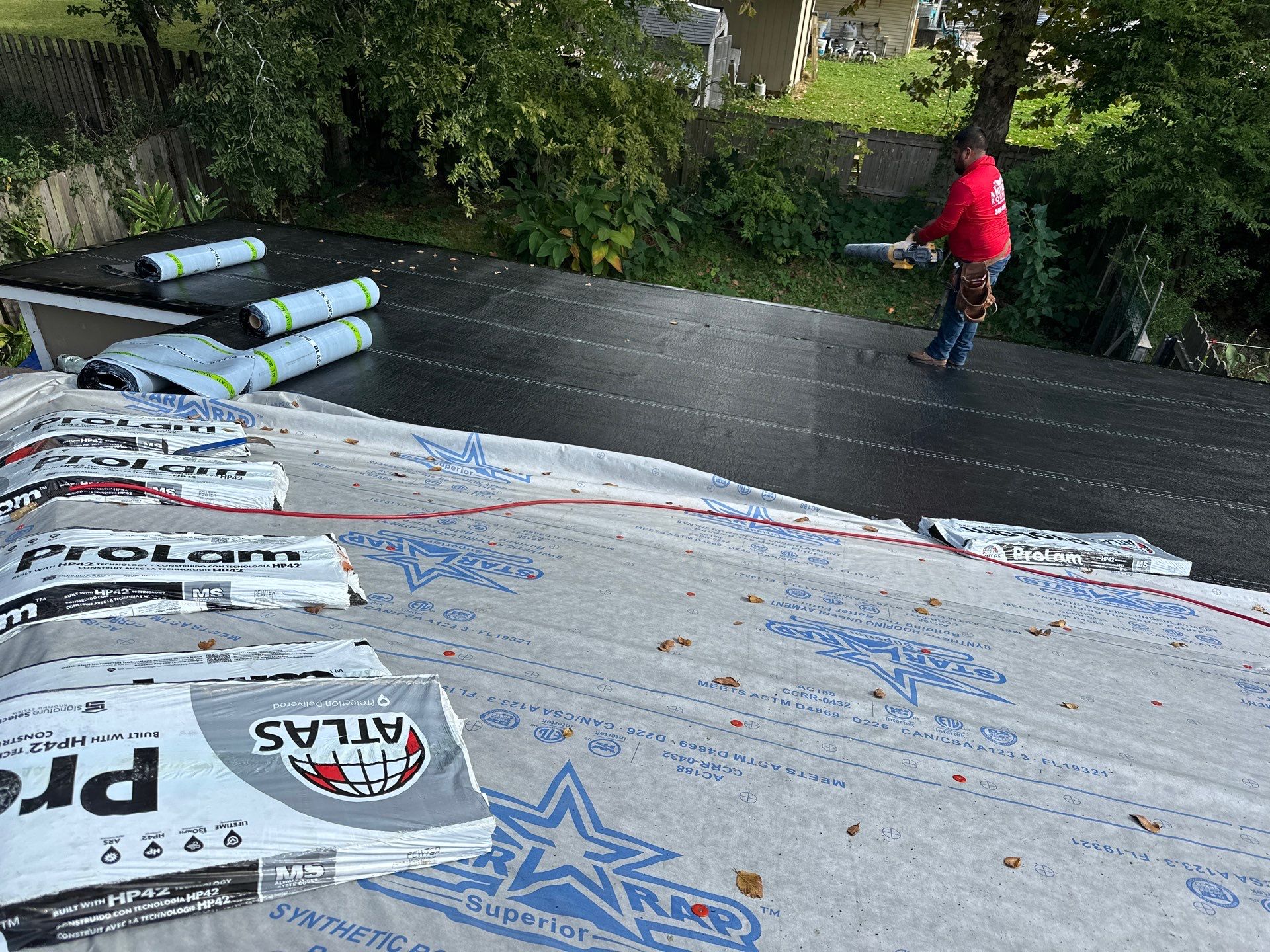 Project in Lake Jackson by Motion Roofing