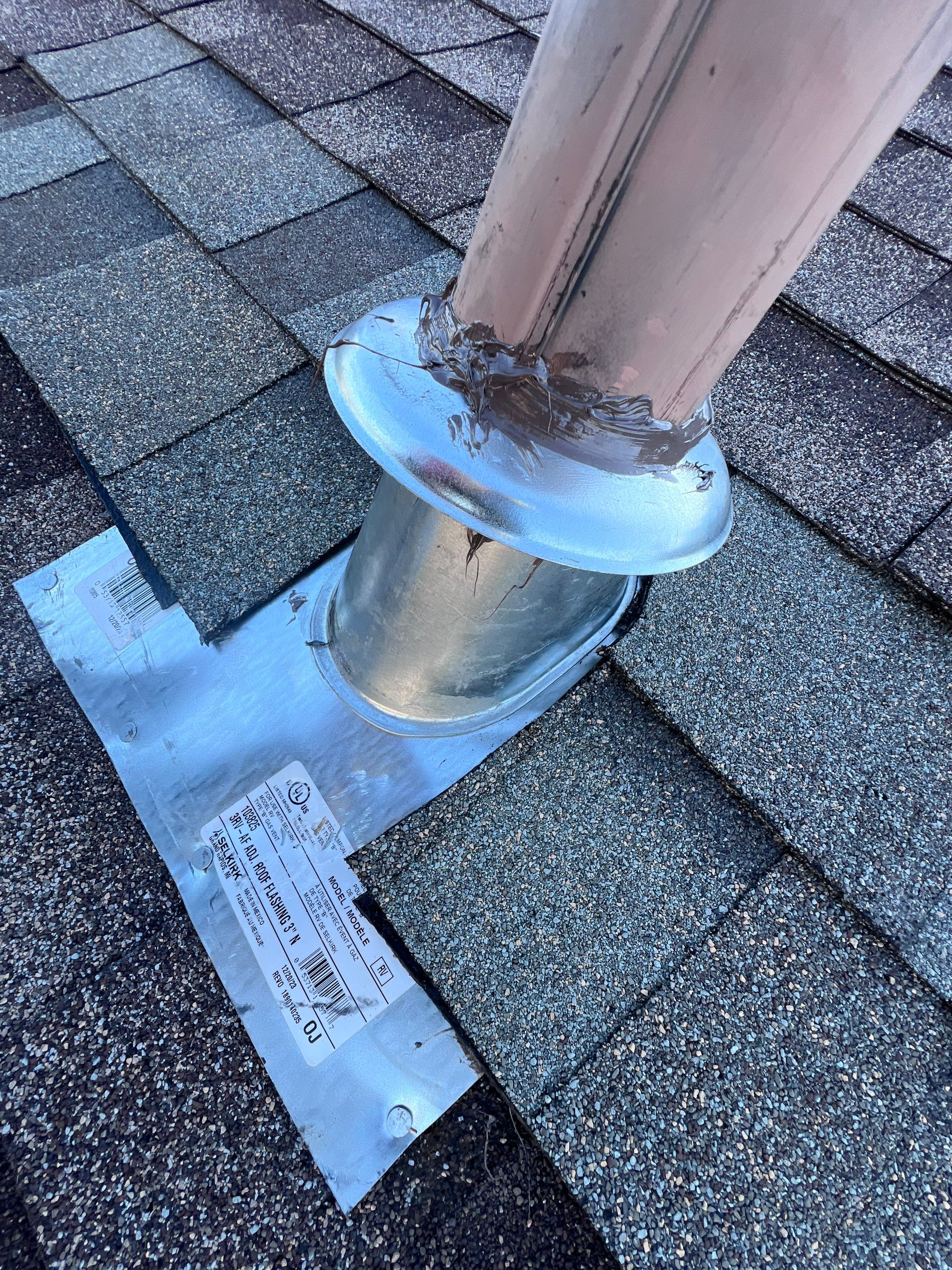 Hail Damage using Owen's Corning Duration (Lifetime) Shingles by Roof Repair Company