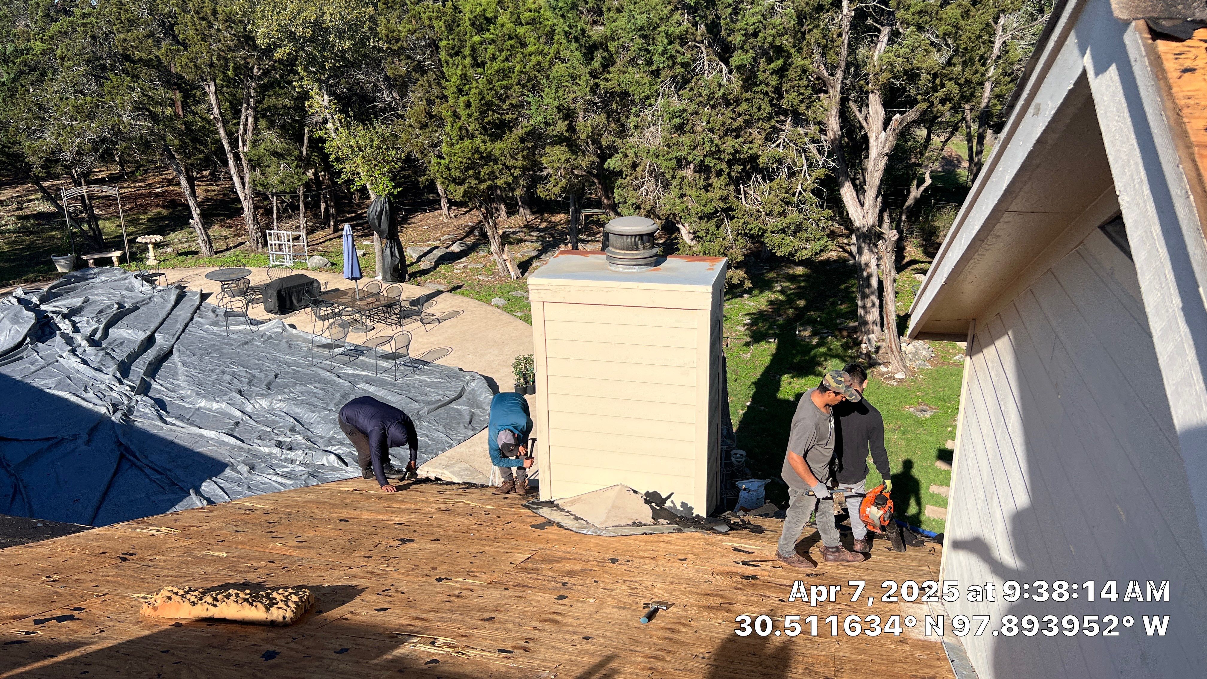 Leander Hail Damage Restoration and Architectural Shingle Roof Replacement by Caliber Restoration LLC