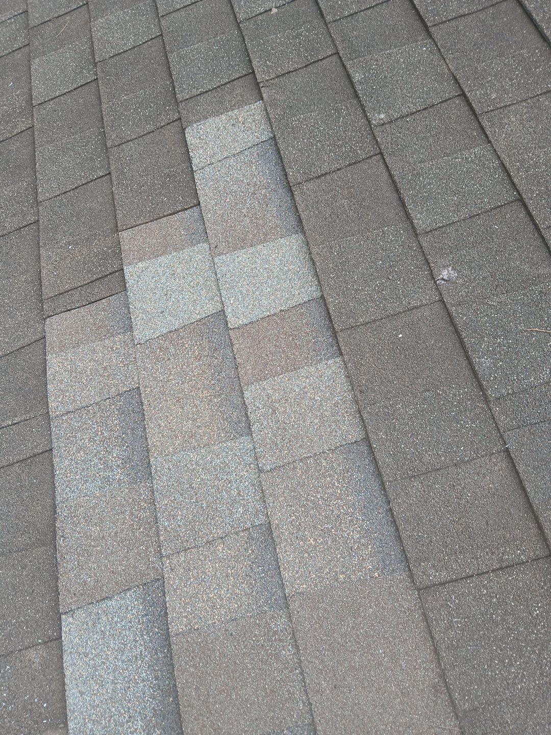 Hail Damage using Owen's Corning Duration (Lifetime) Shingles by Roof Repair Company