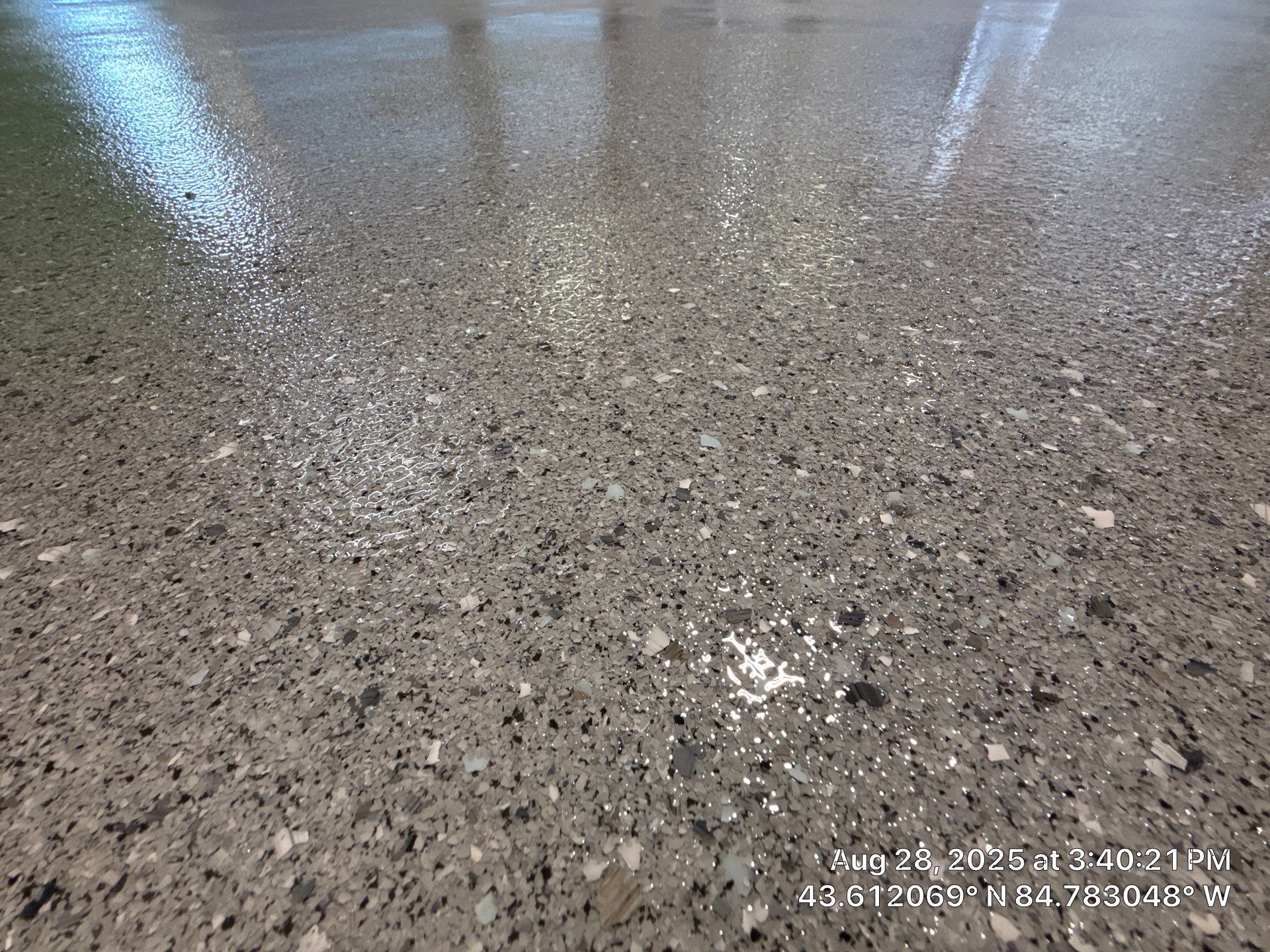 Project in Mt. Pleasant by Wise Coatings of Central Michigan