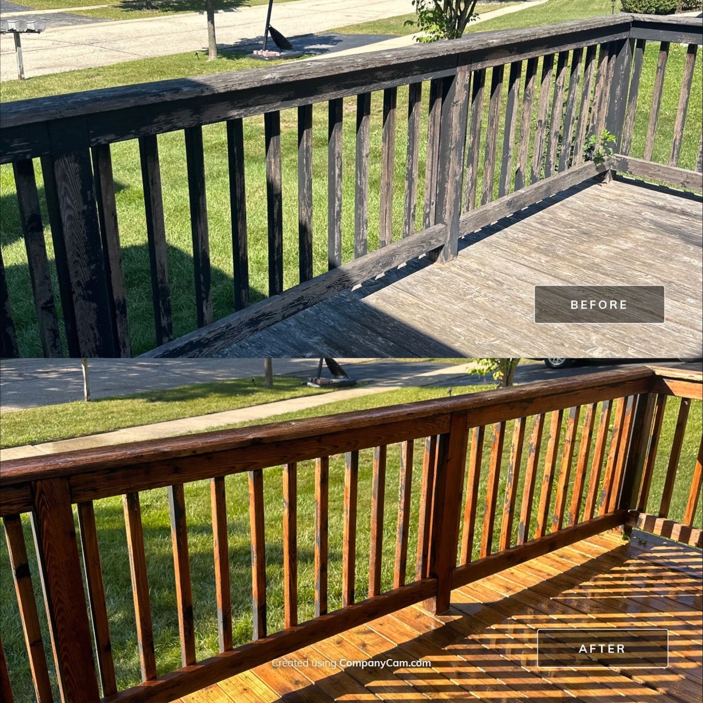 Project in Lakemoor by Simmons Power & Soft Washing