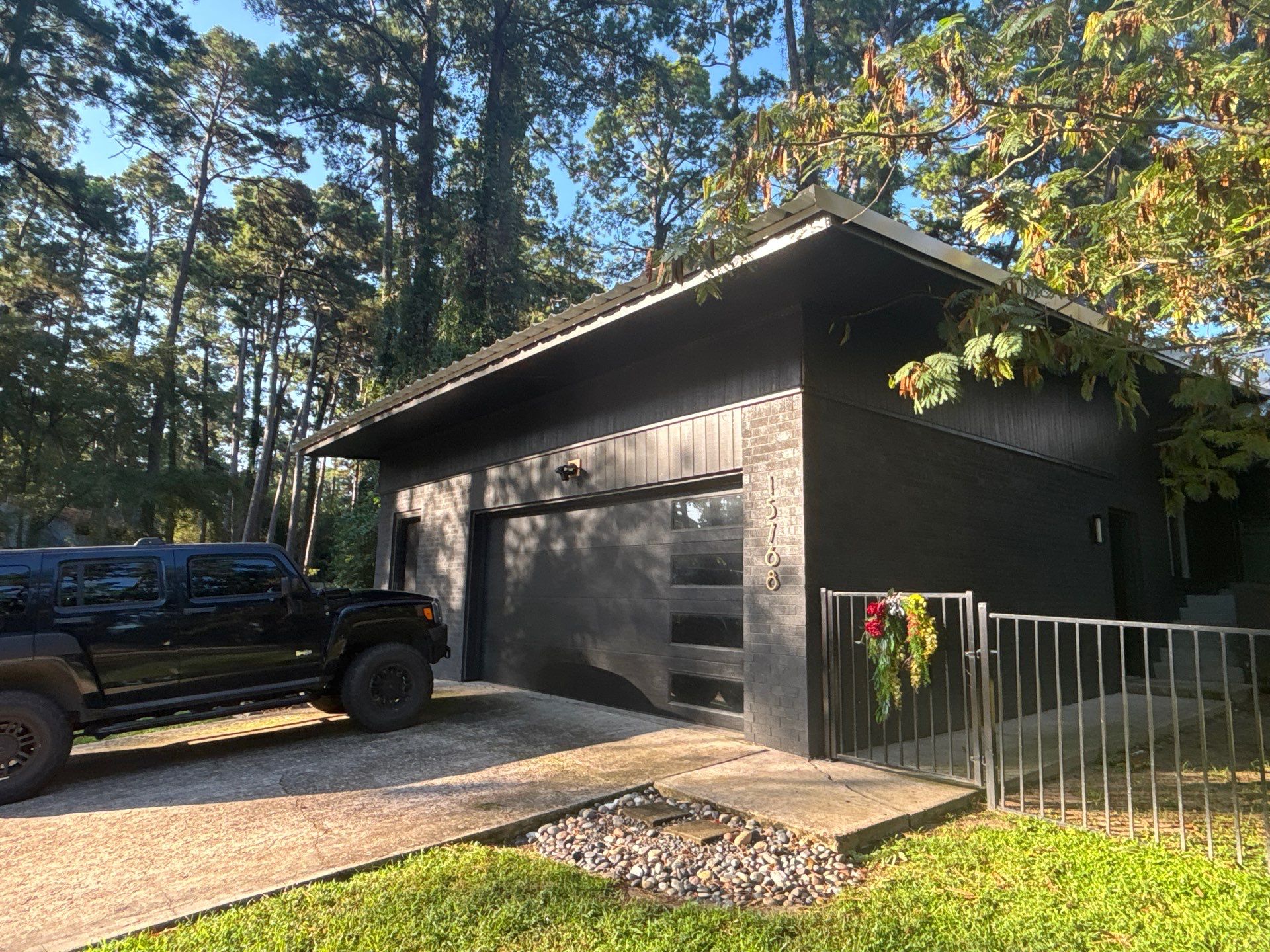 White Standing Seam Metal Roof Replacement in Willis, Texas by Abbott Roofing Company
