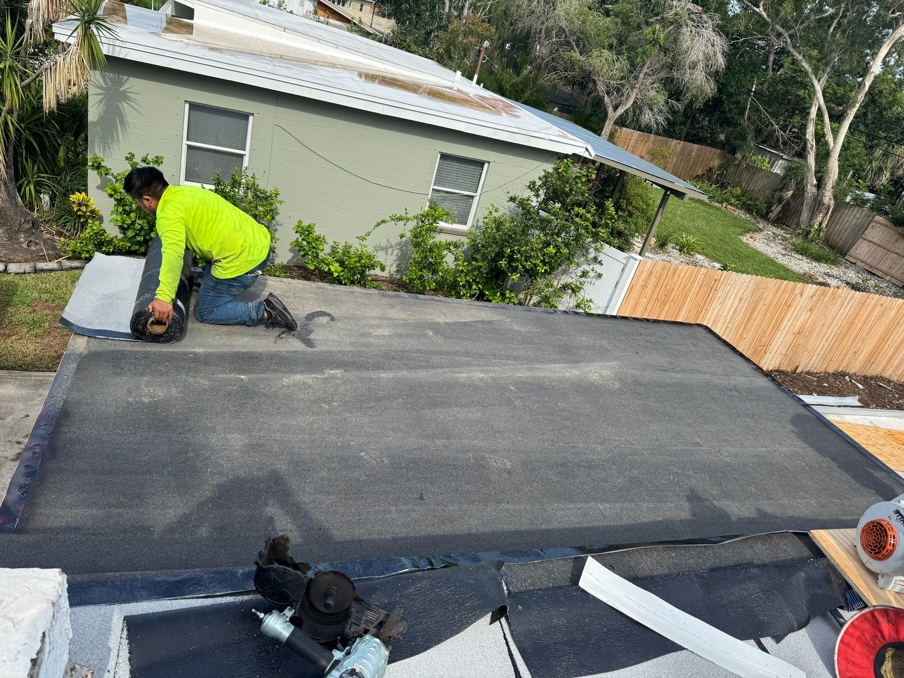 Project in St. Petersburg 33702 by Mitchell Roofing Company LLC 