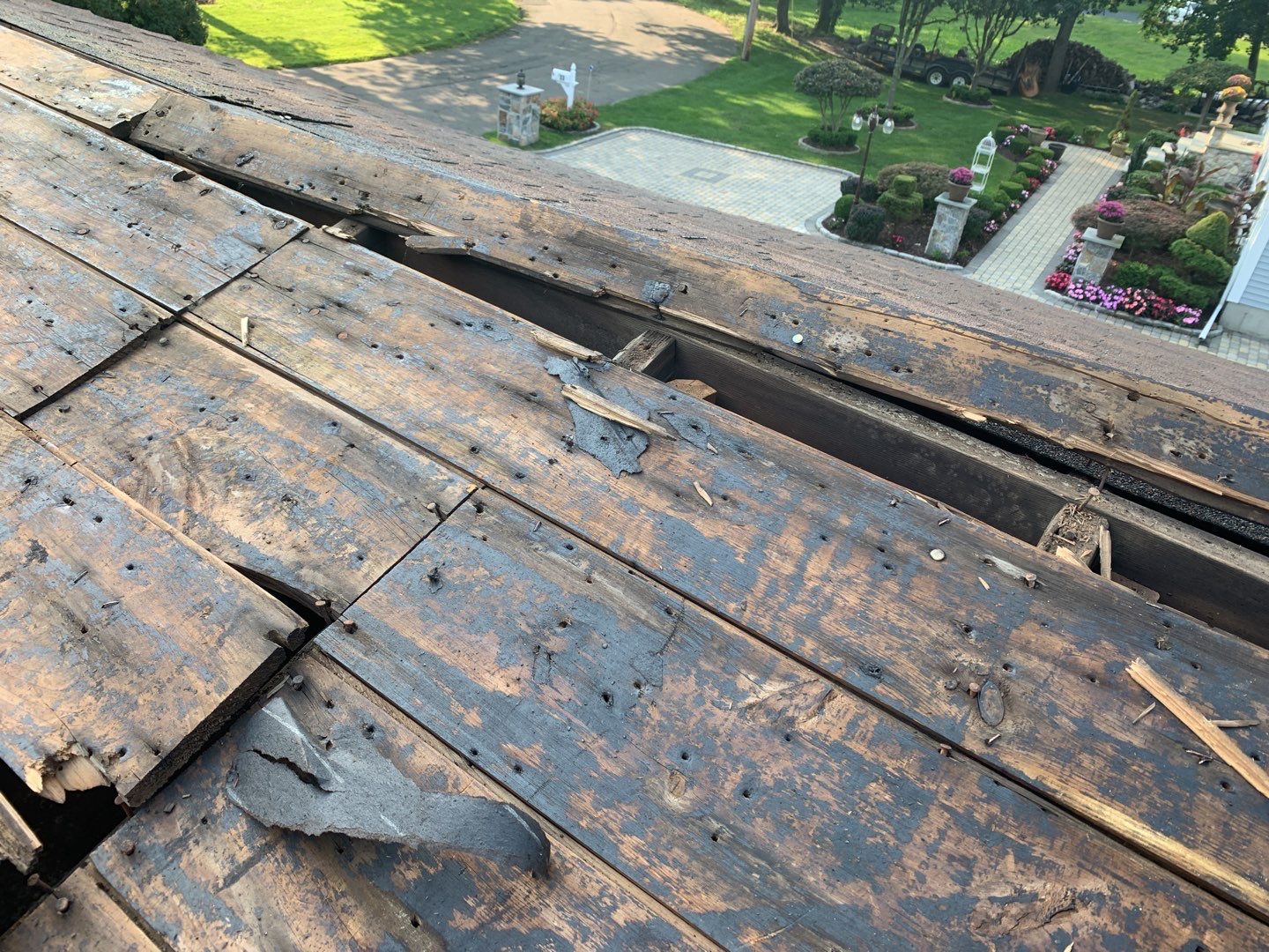 Residential Roofing Installation using Owens Corning Duration Brownwood by A Plus Exterior