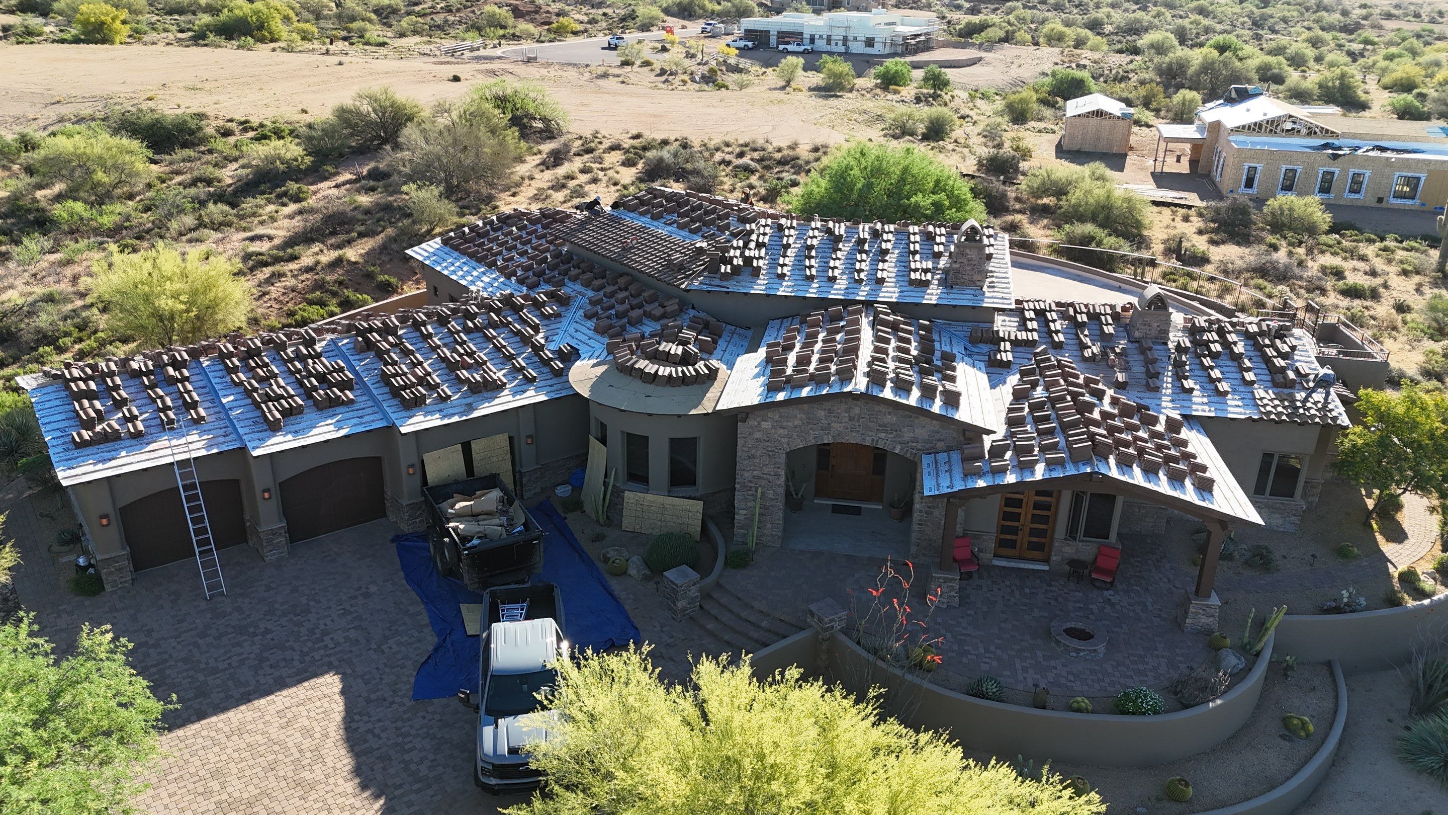 Project in Scottsdale by Saint Roofing