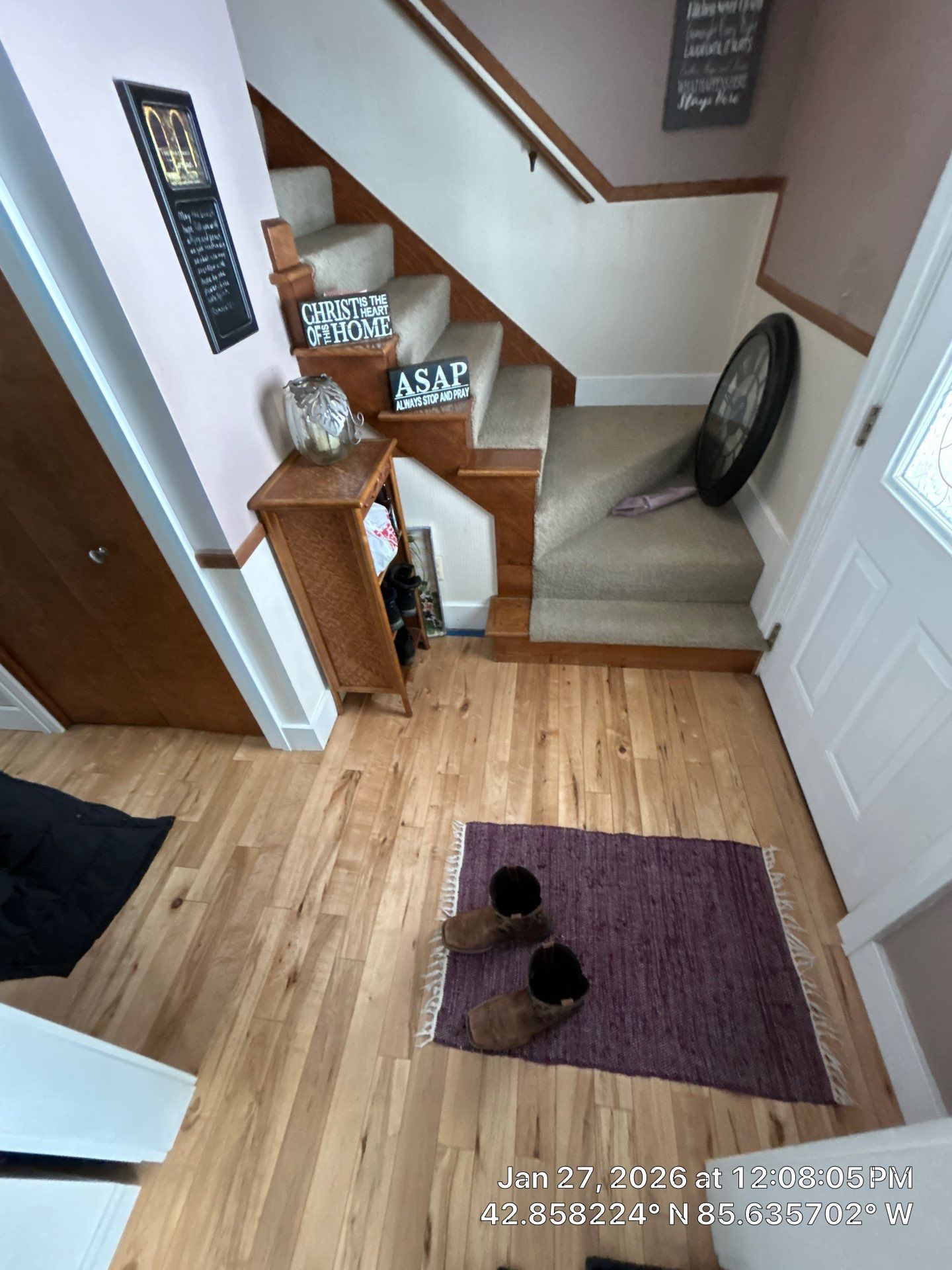 Water Damage + New Finish on Maple by RTBaldwin Hardwood Floors