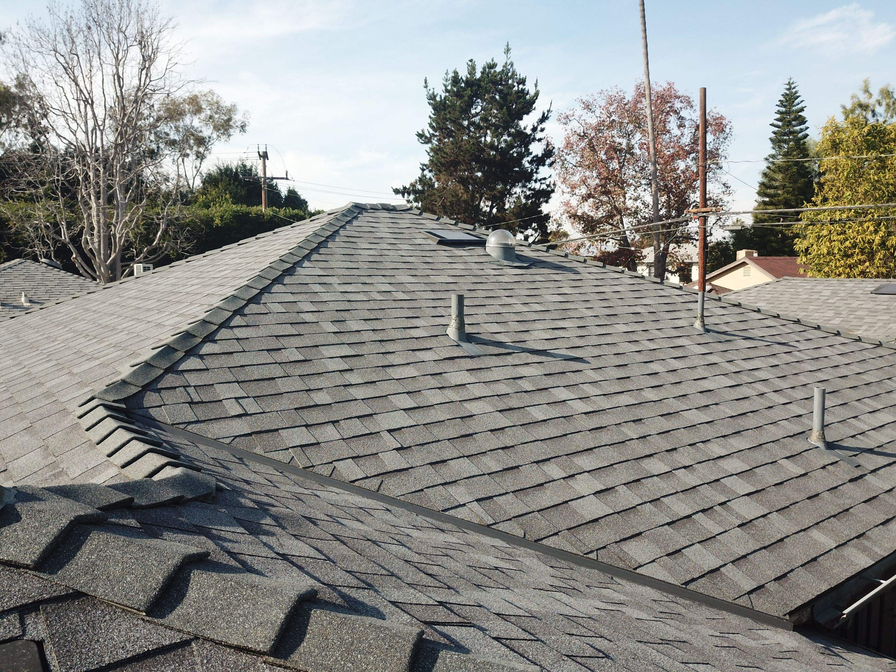 Residential Roofing Installation using Owens Corning Duration Cool Shingles by Hull Brothers Roofing