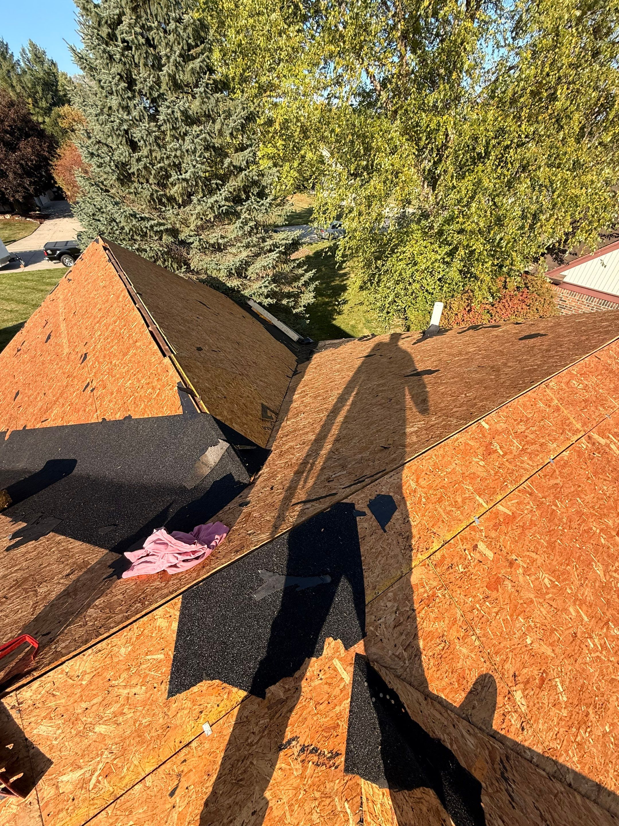 Roof Replacement using Owens Corning Teak by 180 Contractors