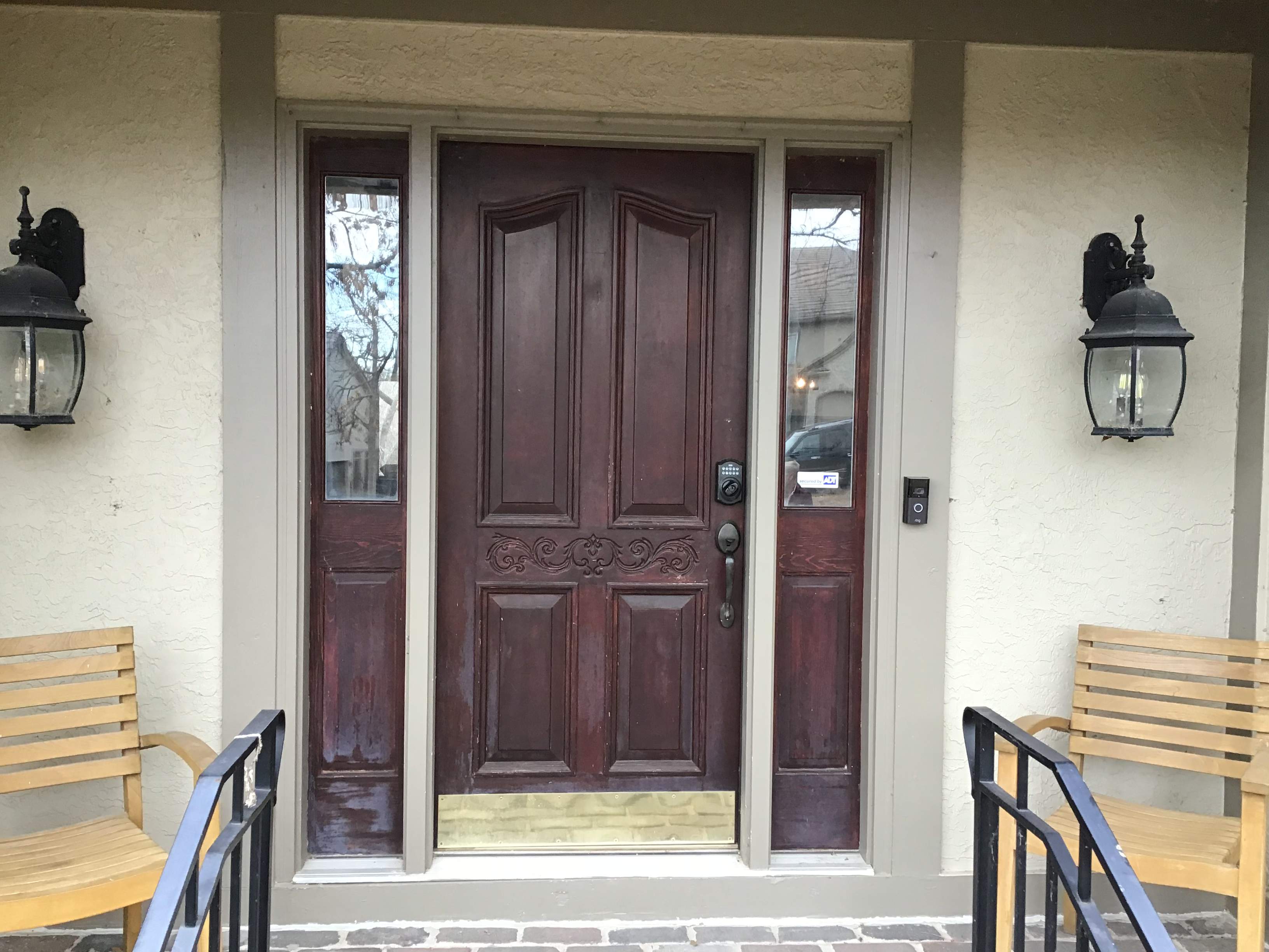 Contemporary Marvin Front Door by WINDURA