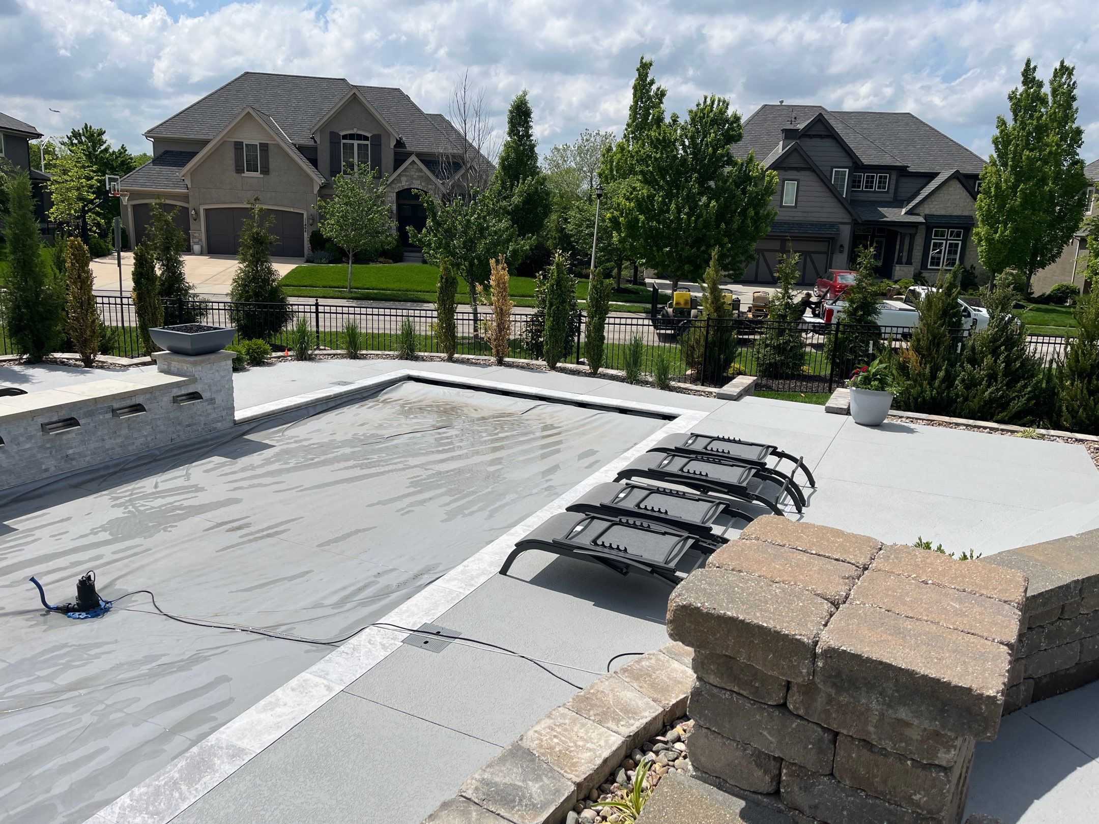New Pool Overlay - Overland Park, KS by Big Red Decorative Concrete, LLC