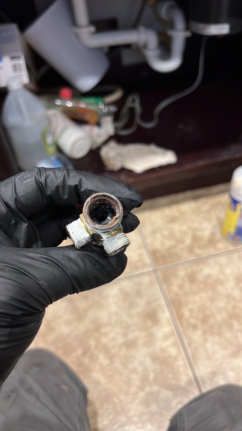 Toilet install and angel valves  by Plumbing Connect Systems LLC