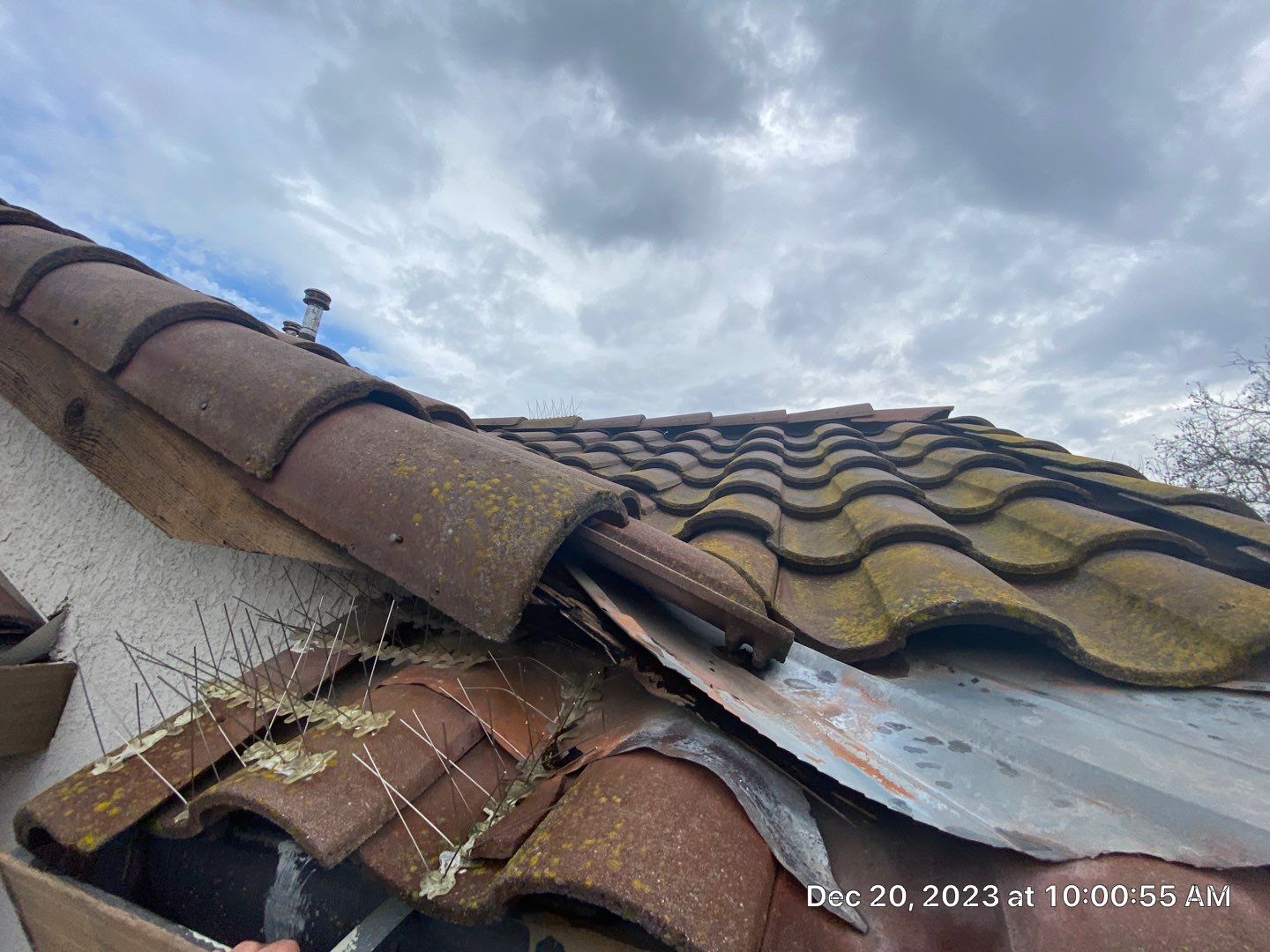 Tile Roofing Repair by Grandmark Service Company