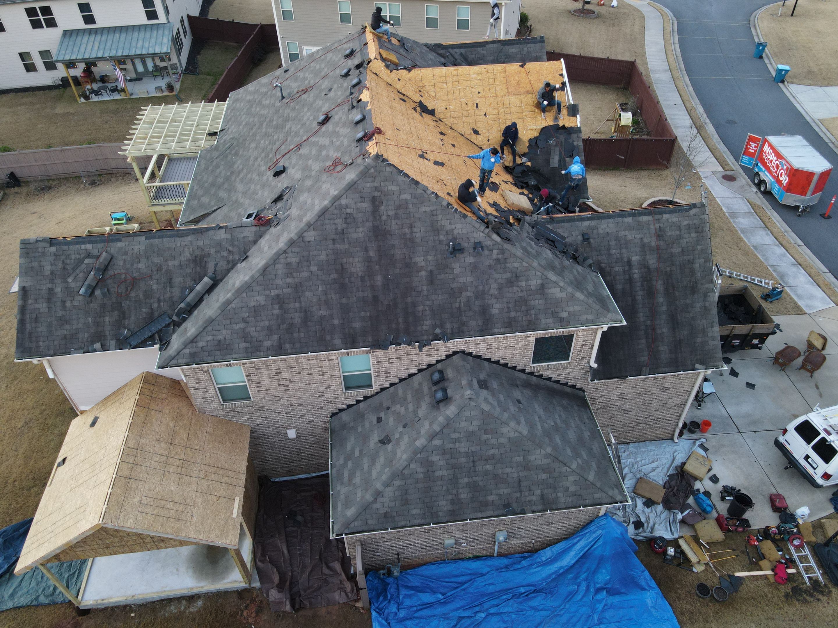 Residential Roofing Installation by Inspector Roofing and Restoration