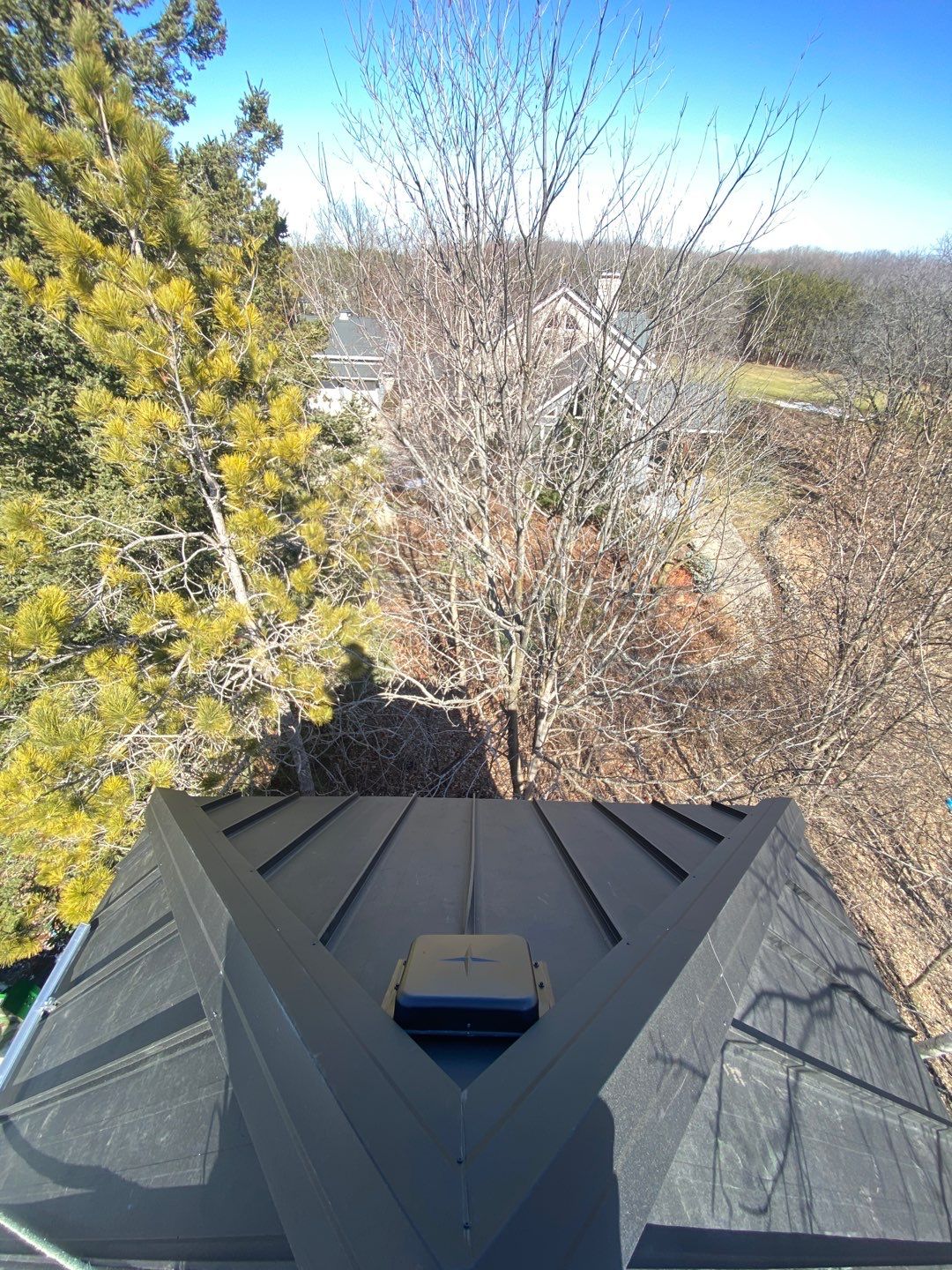 Residential Roofing Installation using 24 Ga Standing Seam Metal by Jay Carter Roofing & Sheet Metal
