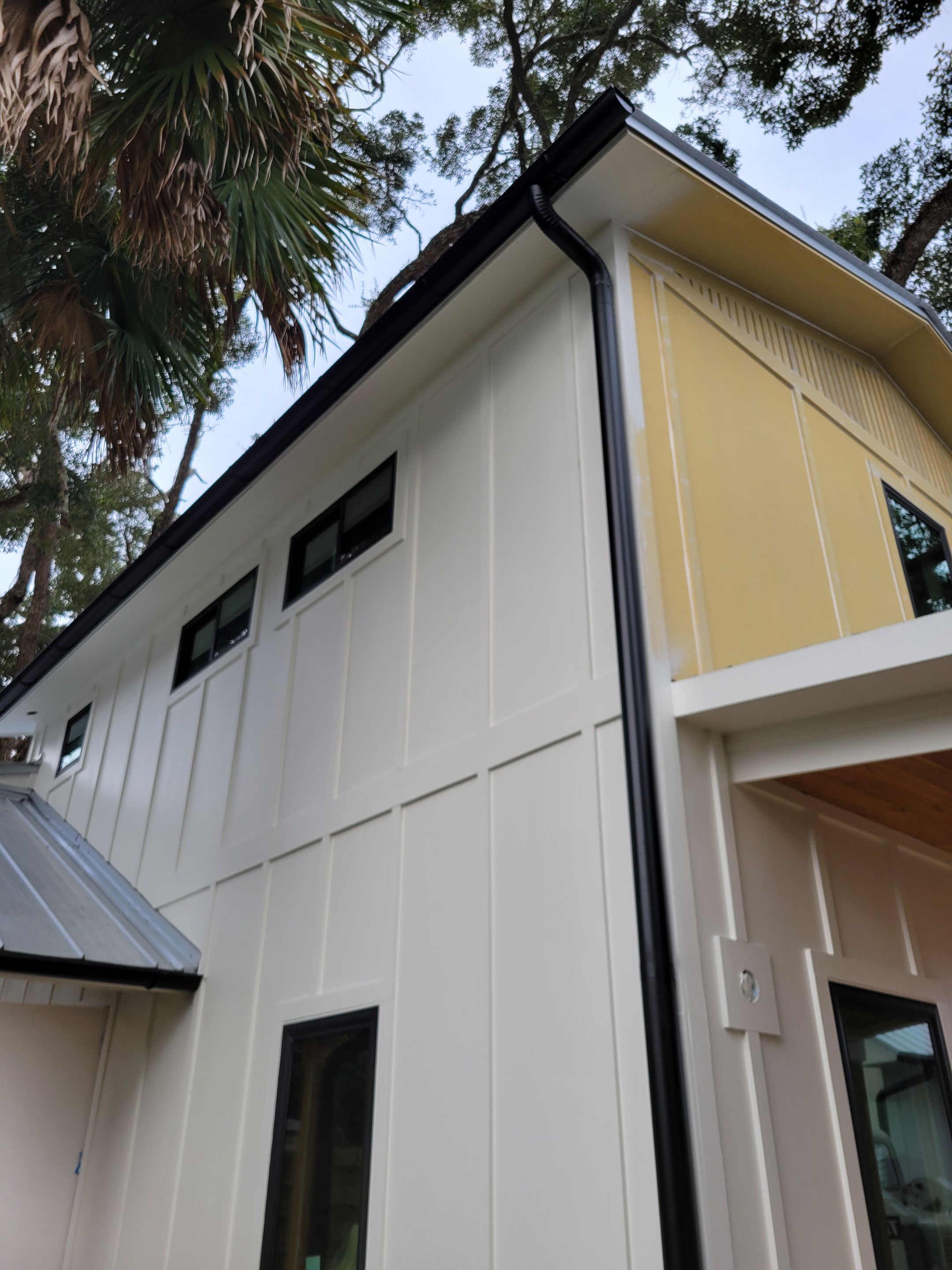 Durable 6-Inch Half-Round Gutters Installed by Gutter Professor by Gutter Professors