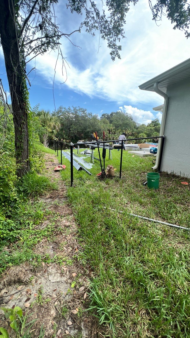 Englewood, FL 4ft. Tall Black Chain-link Fence by Asap fence and gates, LLC