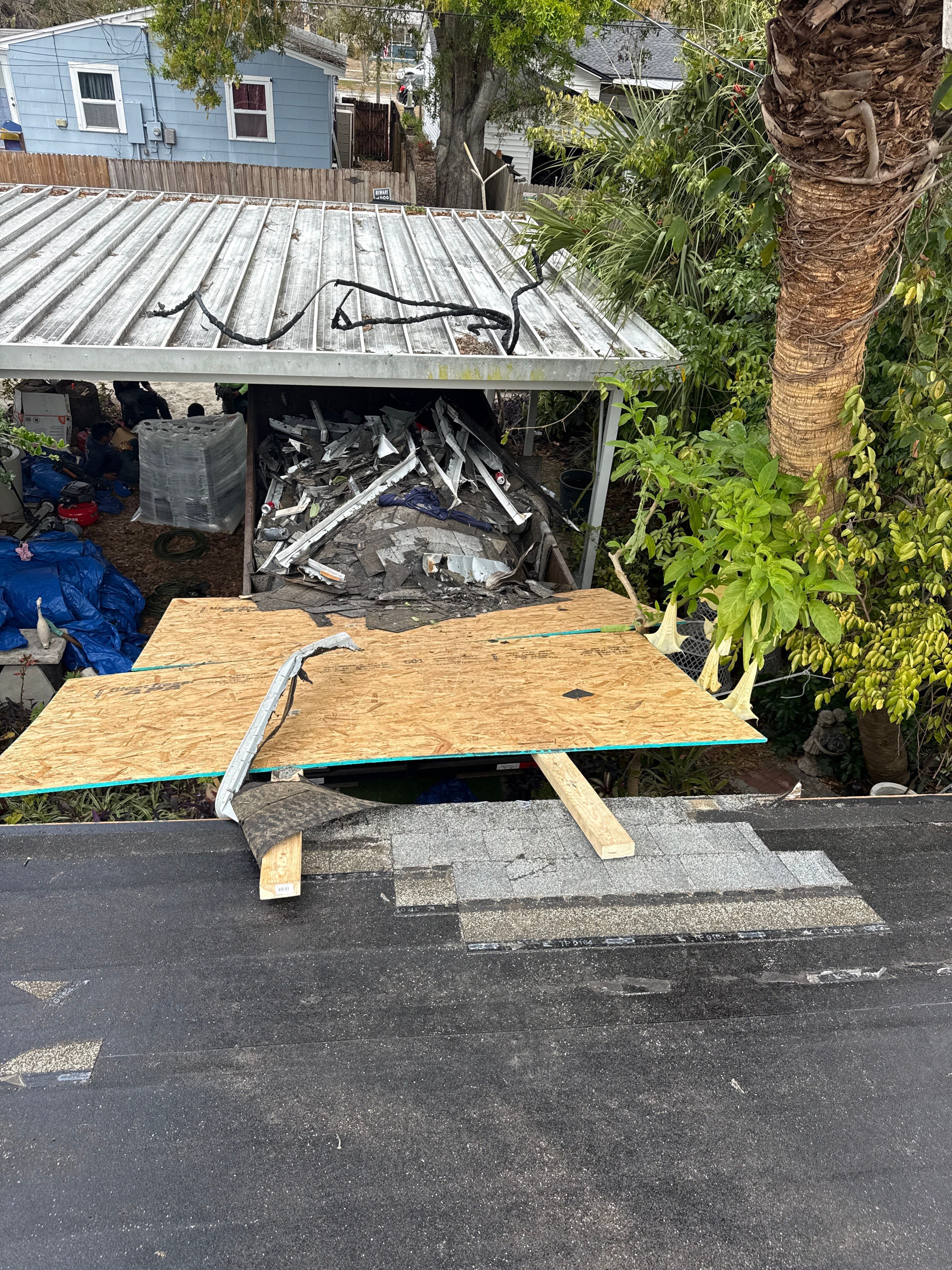 Project in St. Petersburg 33713 by Mitchell Roofing Company LLC