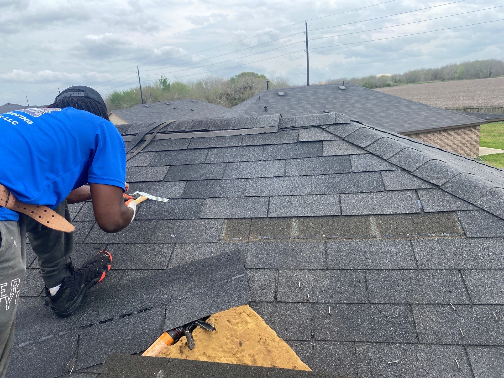 Residential Roofing Repair using Owen's Corning Duration (Lifetime) Shingles by Roof Repair Company