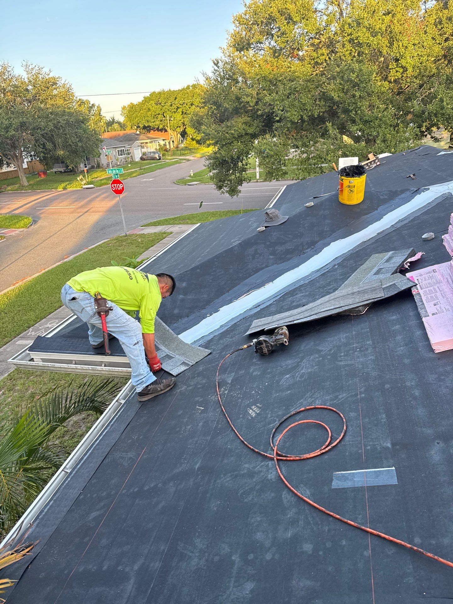 Project in St. Petersburg 33703 by Mitchell Roofing Company LLC 