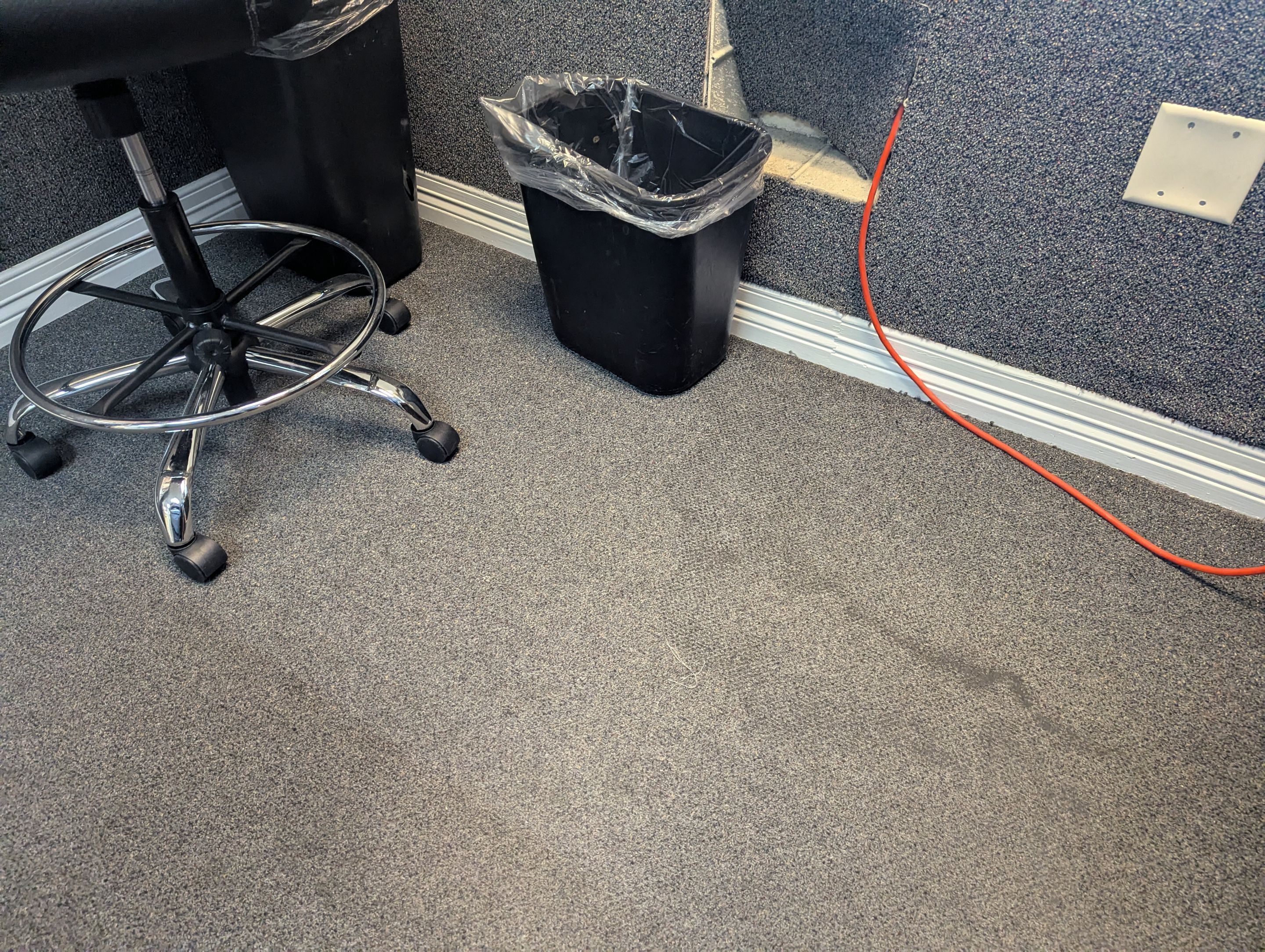 Commercial Interior Painting at KYKX 105.7 in Longview, TX by Quality Coats Painting