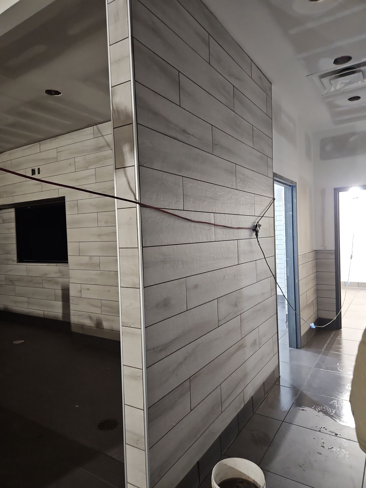 Project in Black Mountain, NC by Harrison Tile Company