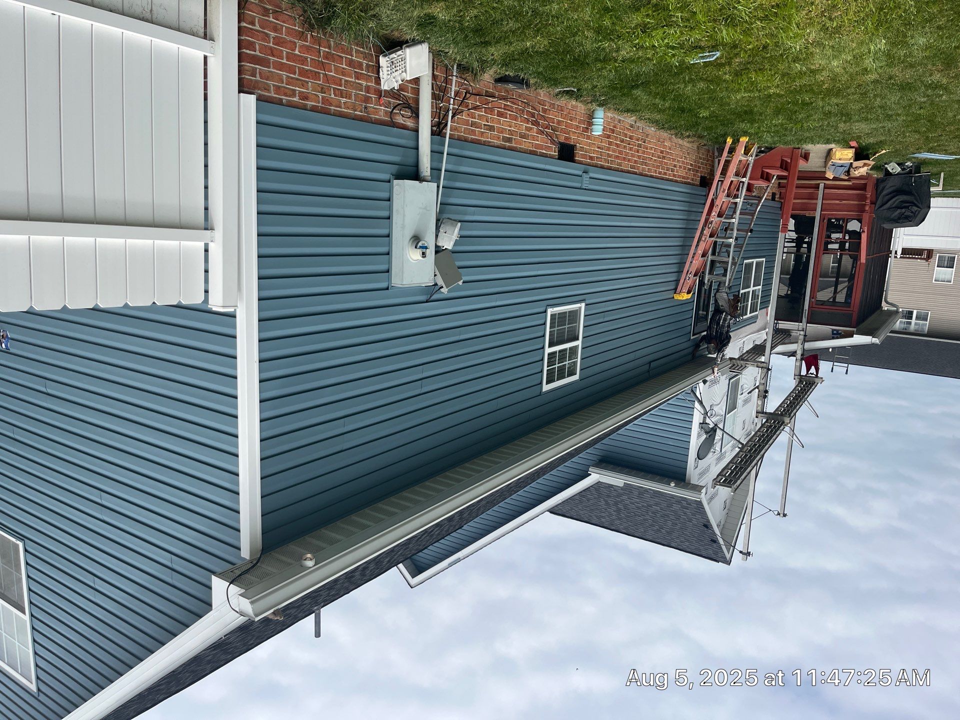 Siding Installation using Provia Siding by Fahey Roofing + Contracting
