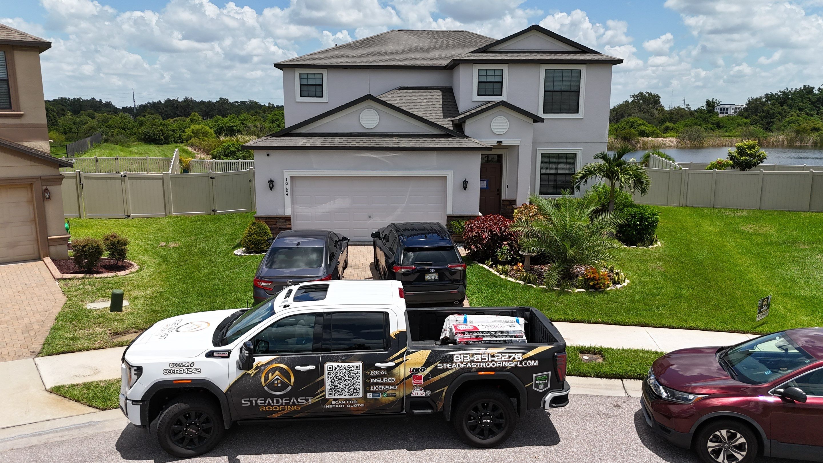 Roof Replacement in Ruskin, FL by Steadfast Roofing 