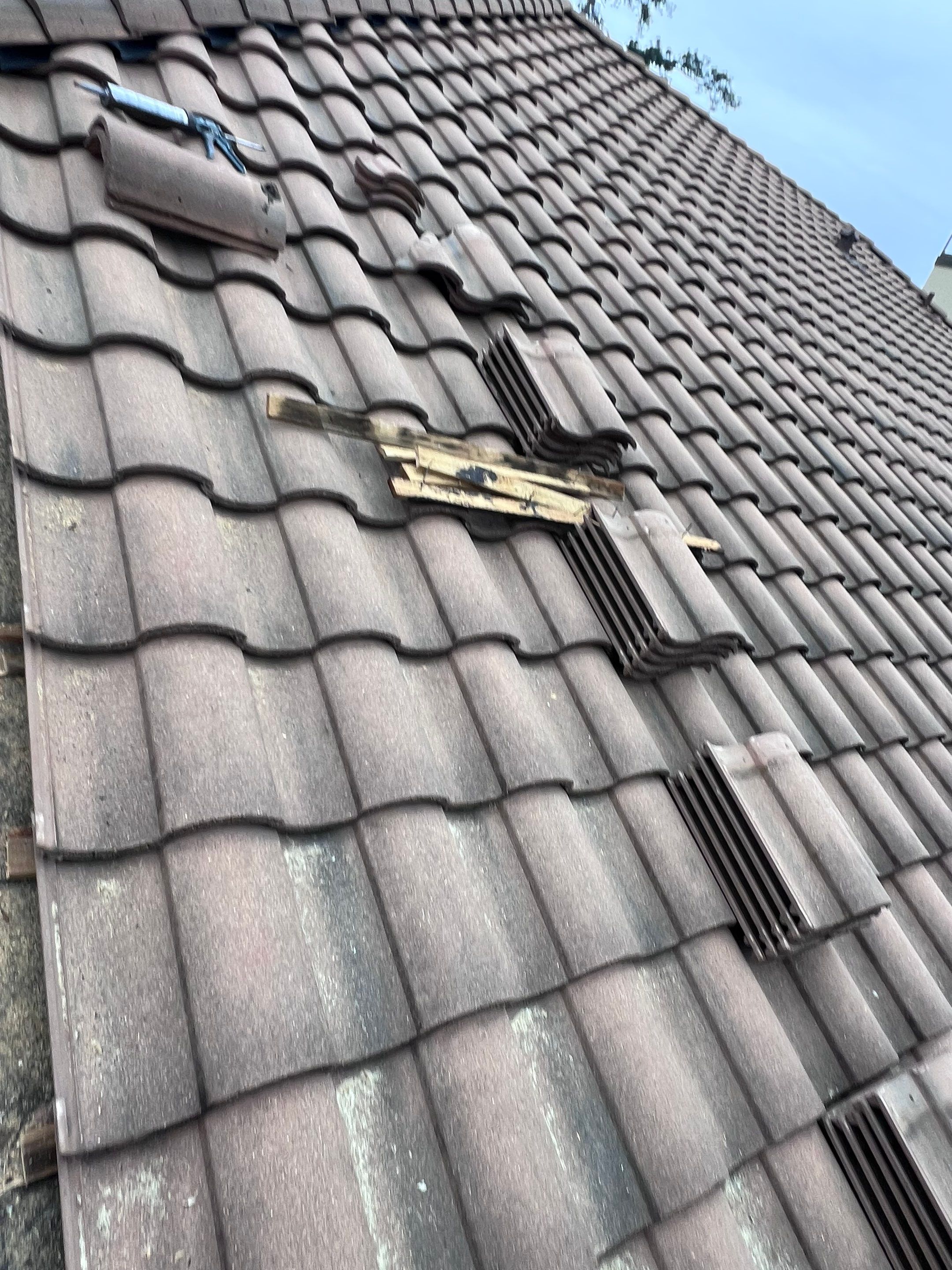 Tile Roof Repair by Roof Repair Company