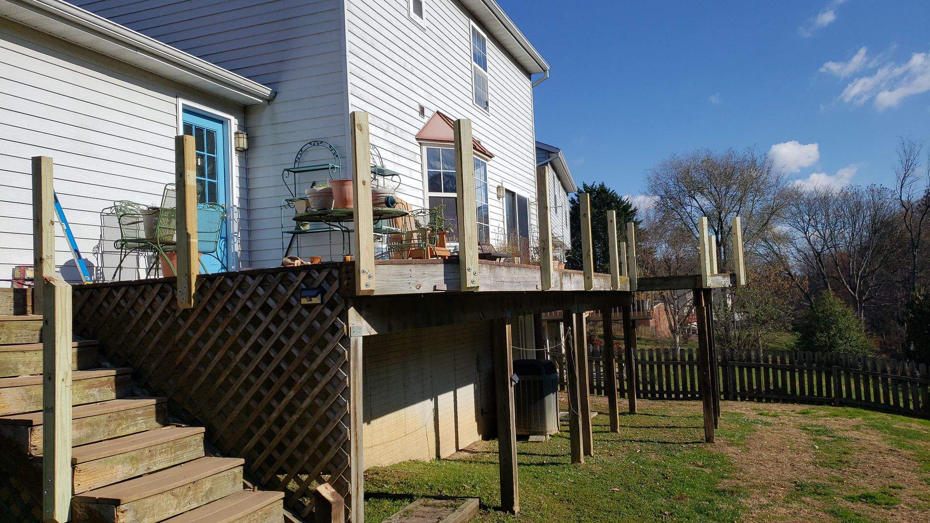 Deck Rail Repair by Roof Right Inc
