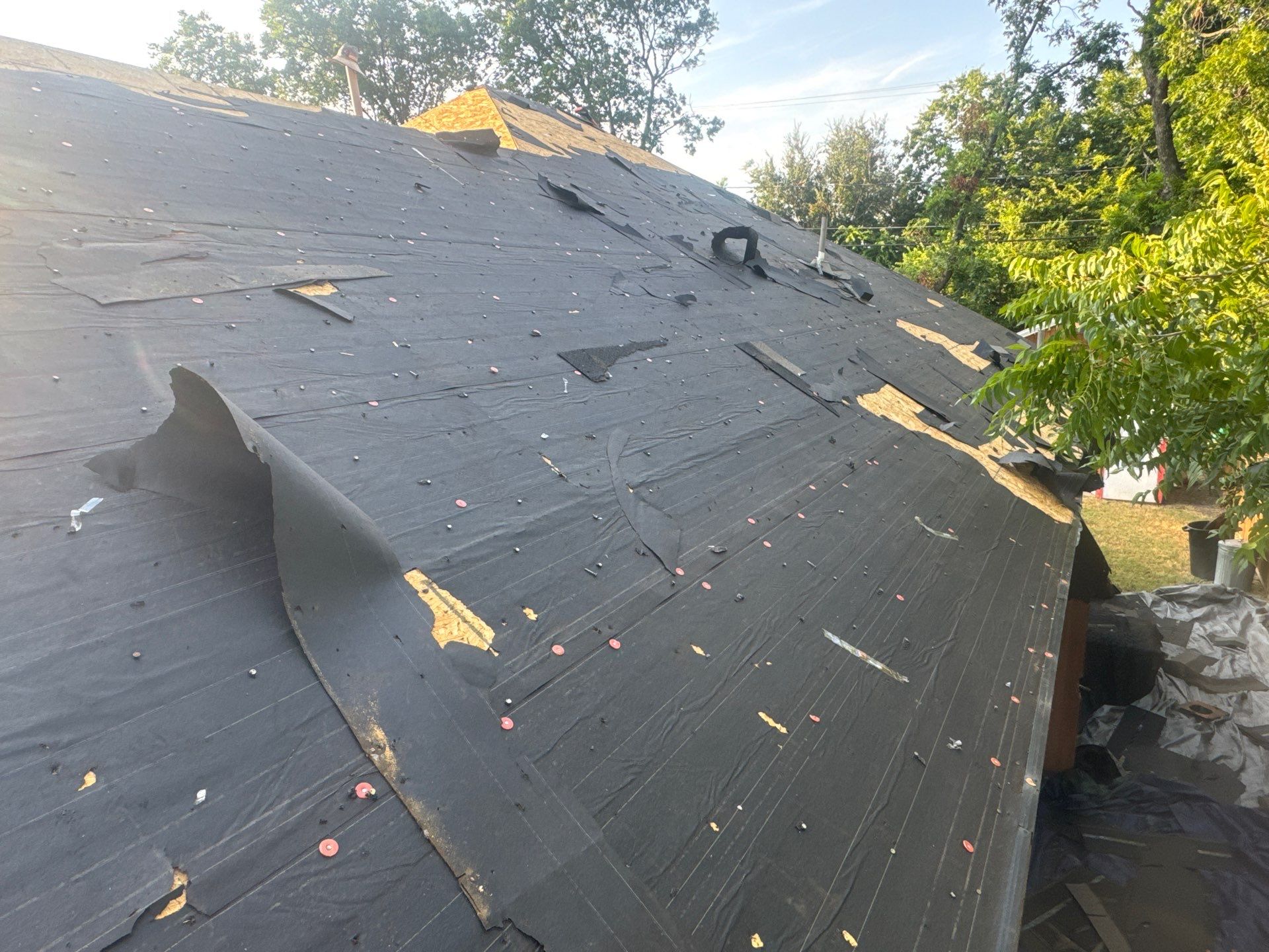 New Gutters and A New Class 4 by Berry Good Roofing