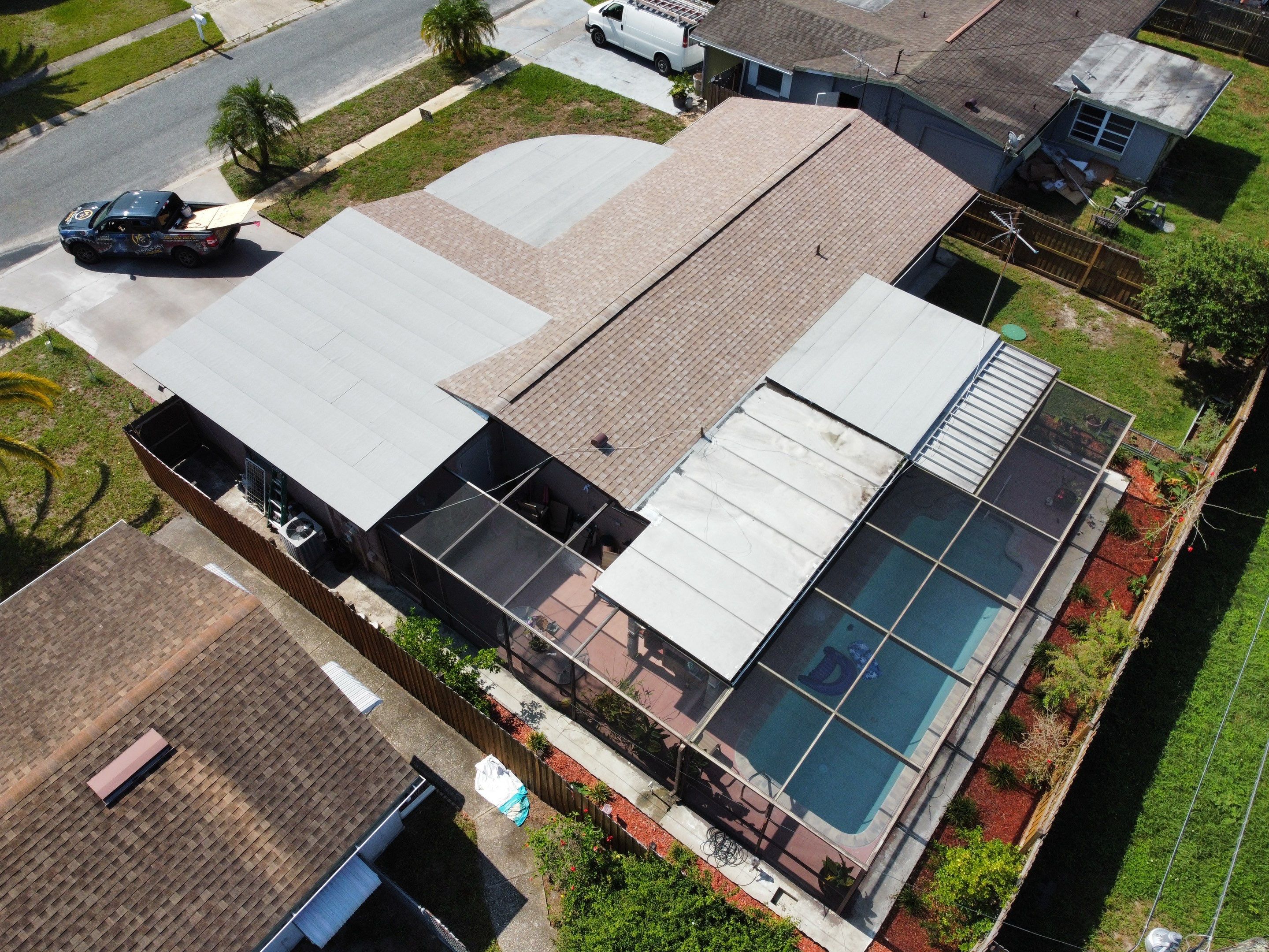 Roof Replacement in Holiday, FL. by Steadfast Roofing