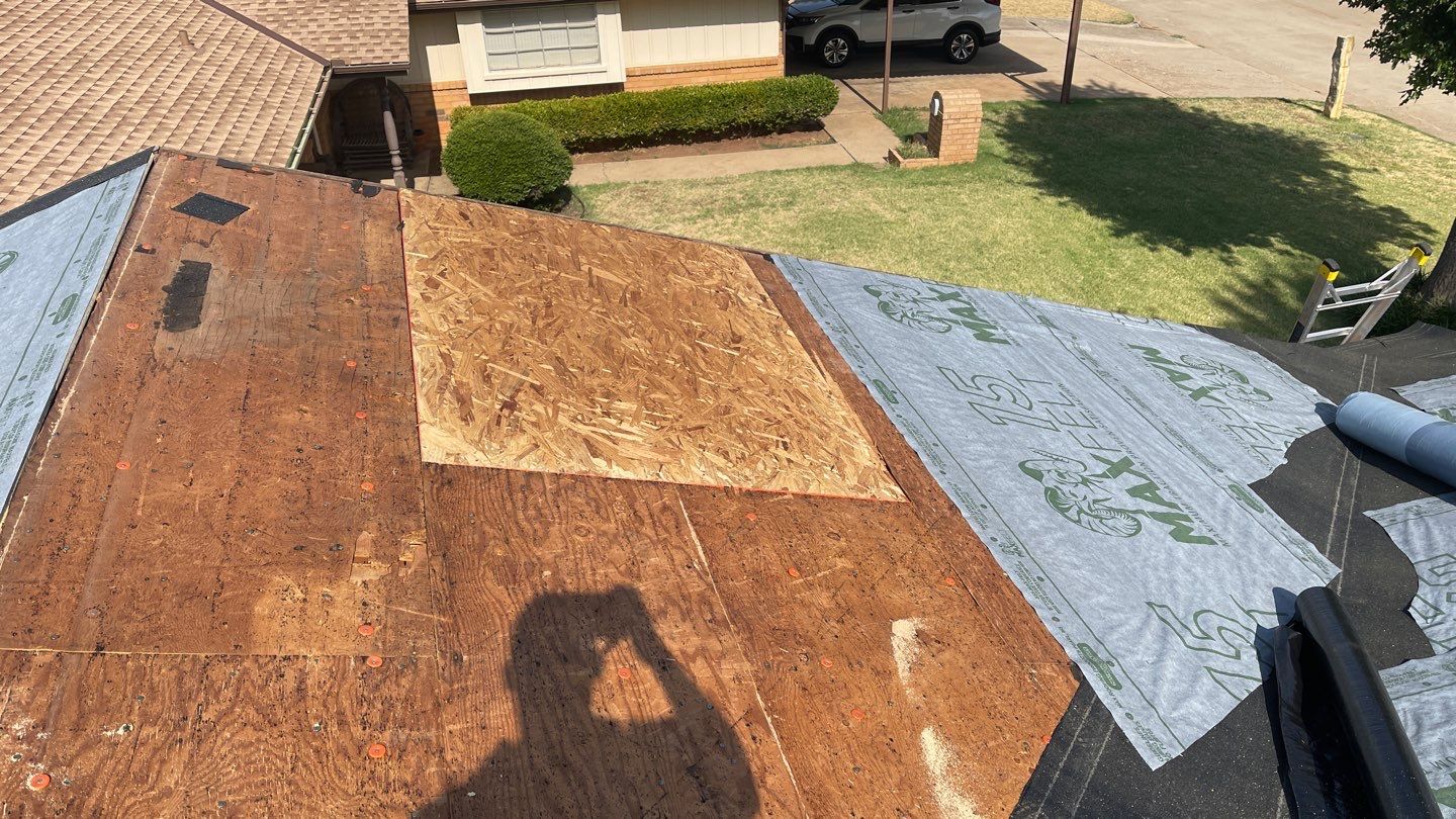 Residential Roofing Installation using GAF Natural Shadow  by A & H Roofing and Contracting