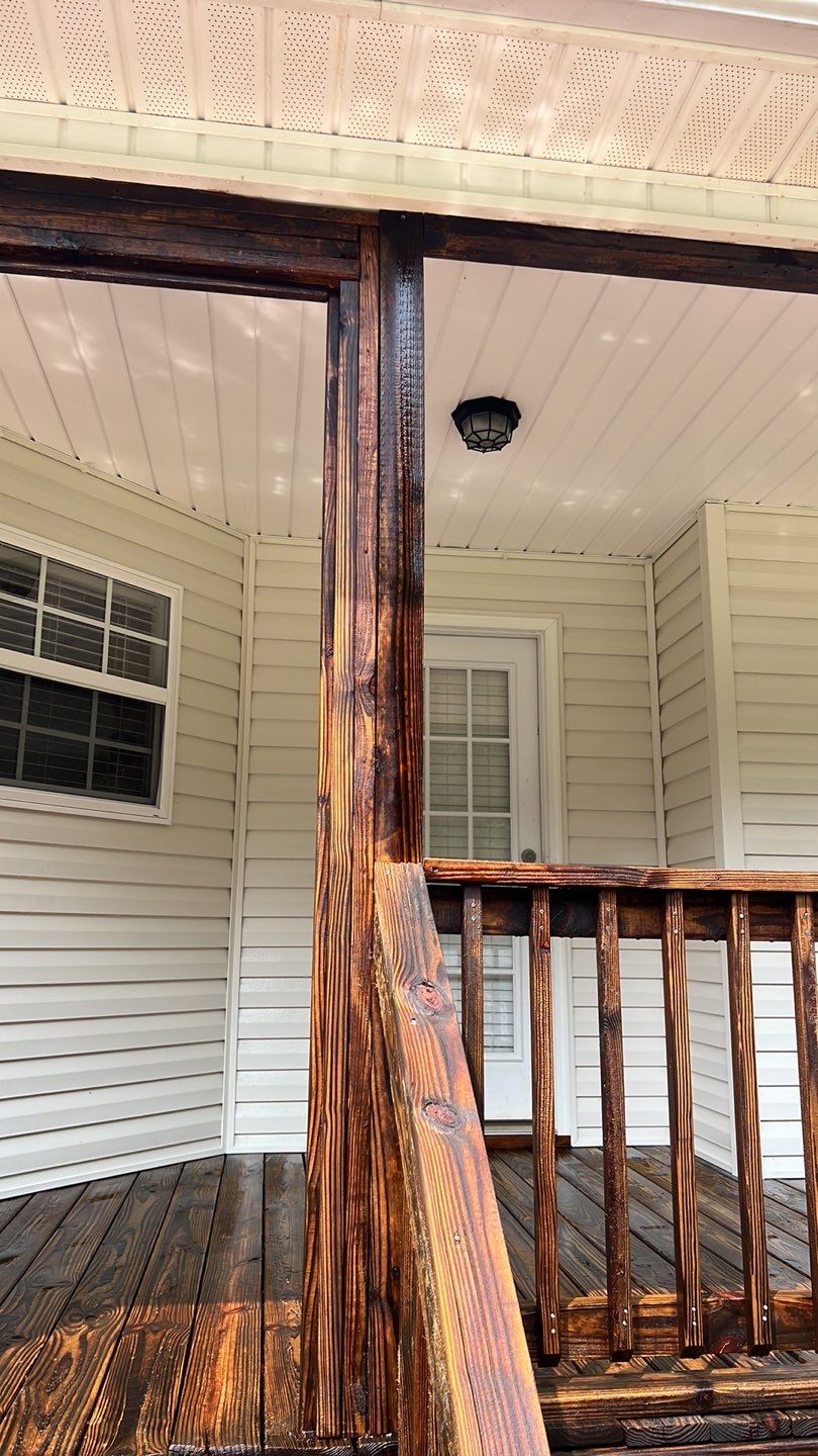 Weathered Deck using Wood Sealant by DuraSeal
