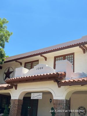 Tile roof project