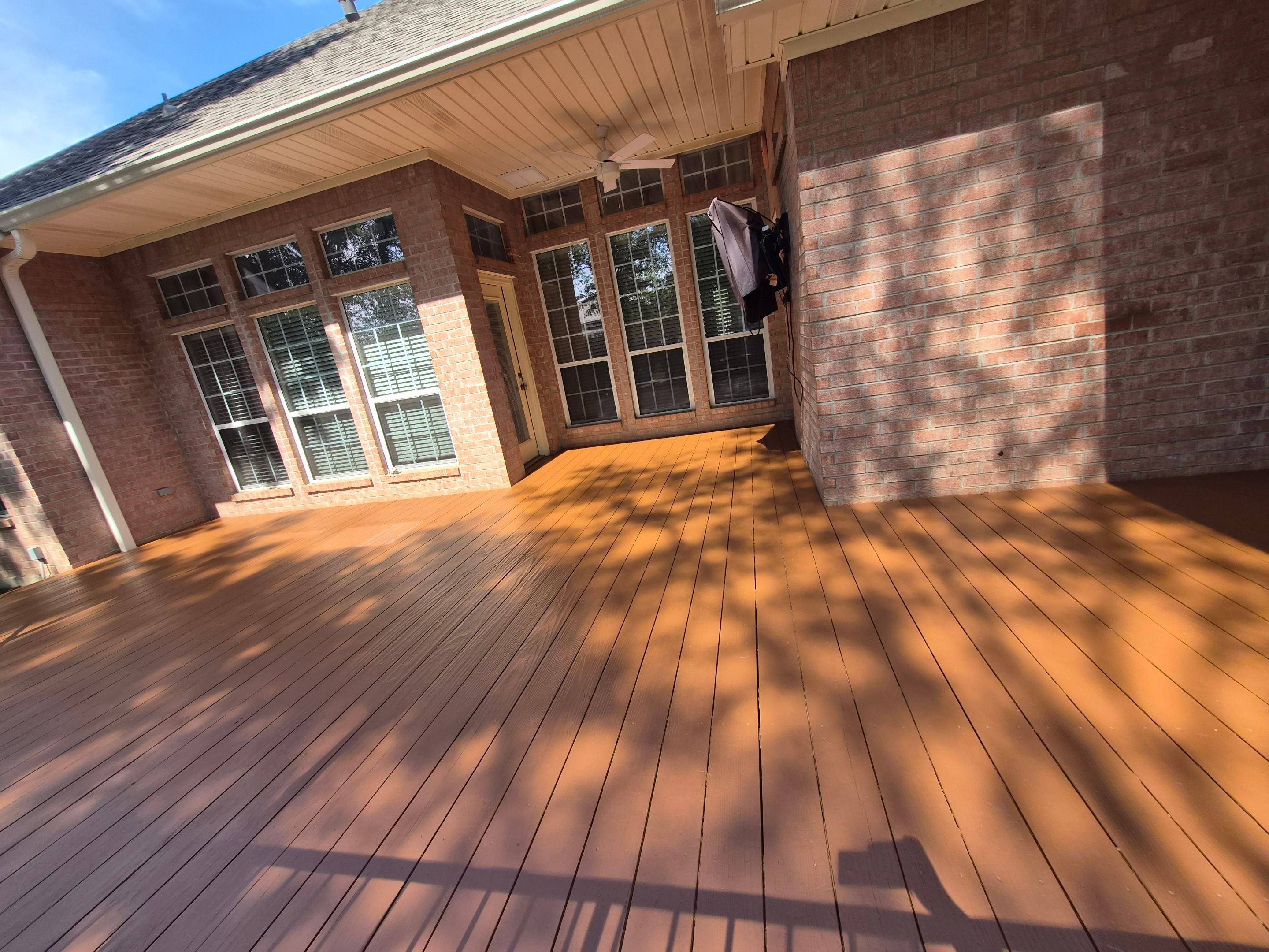 Tyler, TX Exterior Deck Staining & Color Refresh by Quality Coats Painting
