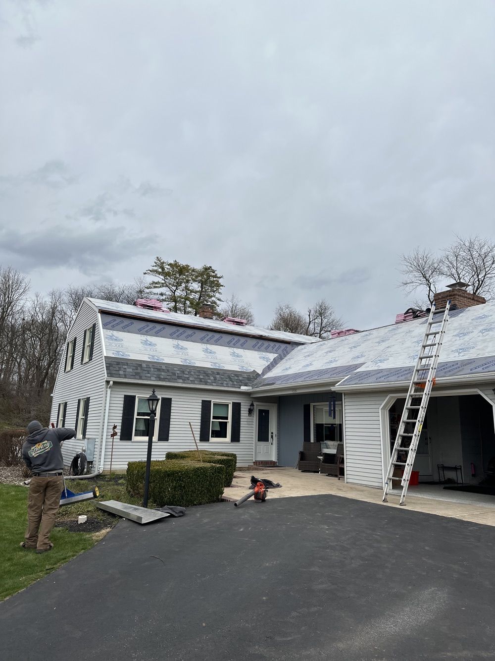 Reroof in Bellefonte, PA by Starway Roof Systems