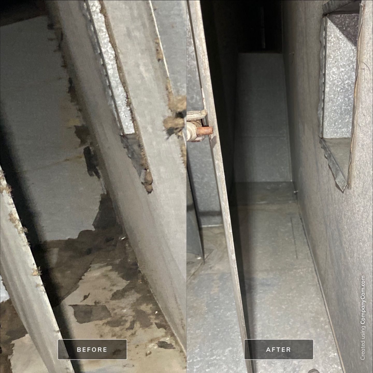 Project in Columbus by Voyager Air Duct Cleaning