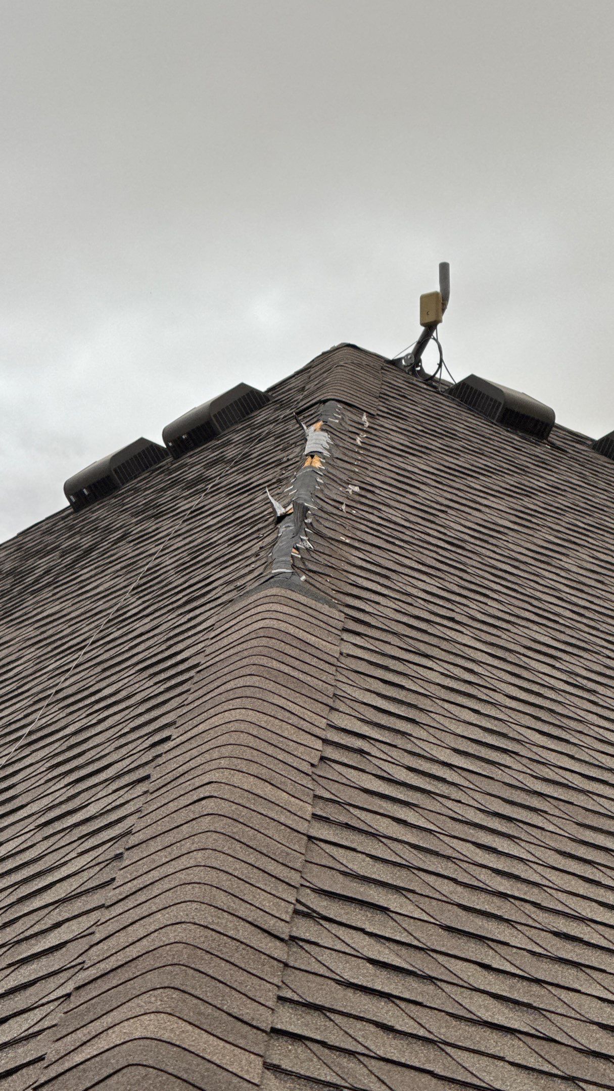 Residential Roofing Repair using Tamko Heritage Shingles by Harvey Roofing & Construction