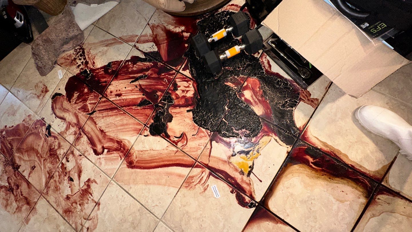 Suicide, Gunshot to the Chest, Living Room in Fort Myers by Sadie’s Pro Cleaning