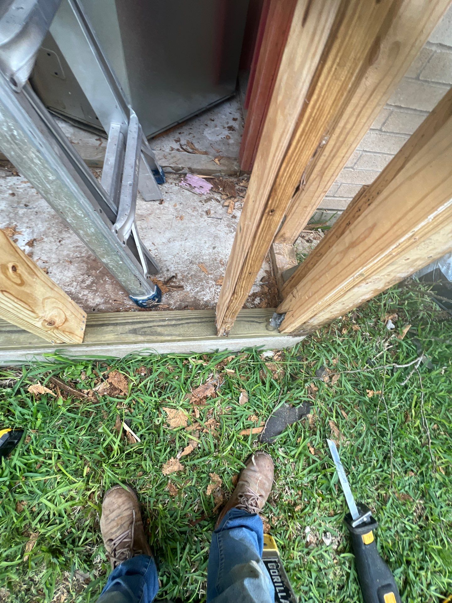 Chimney looks good but its BAD! by Bayfront Roofing and Construction