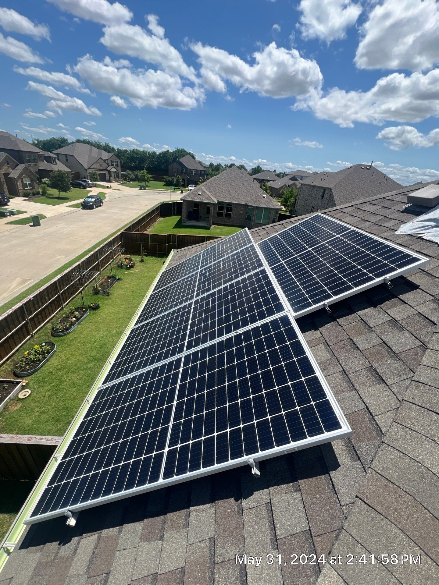 D&R in Prosper Tx using Solar Panels by Sunaura Solar