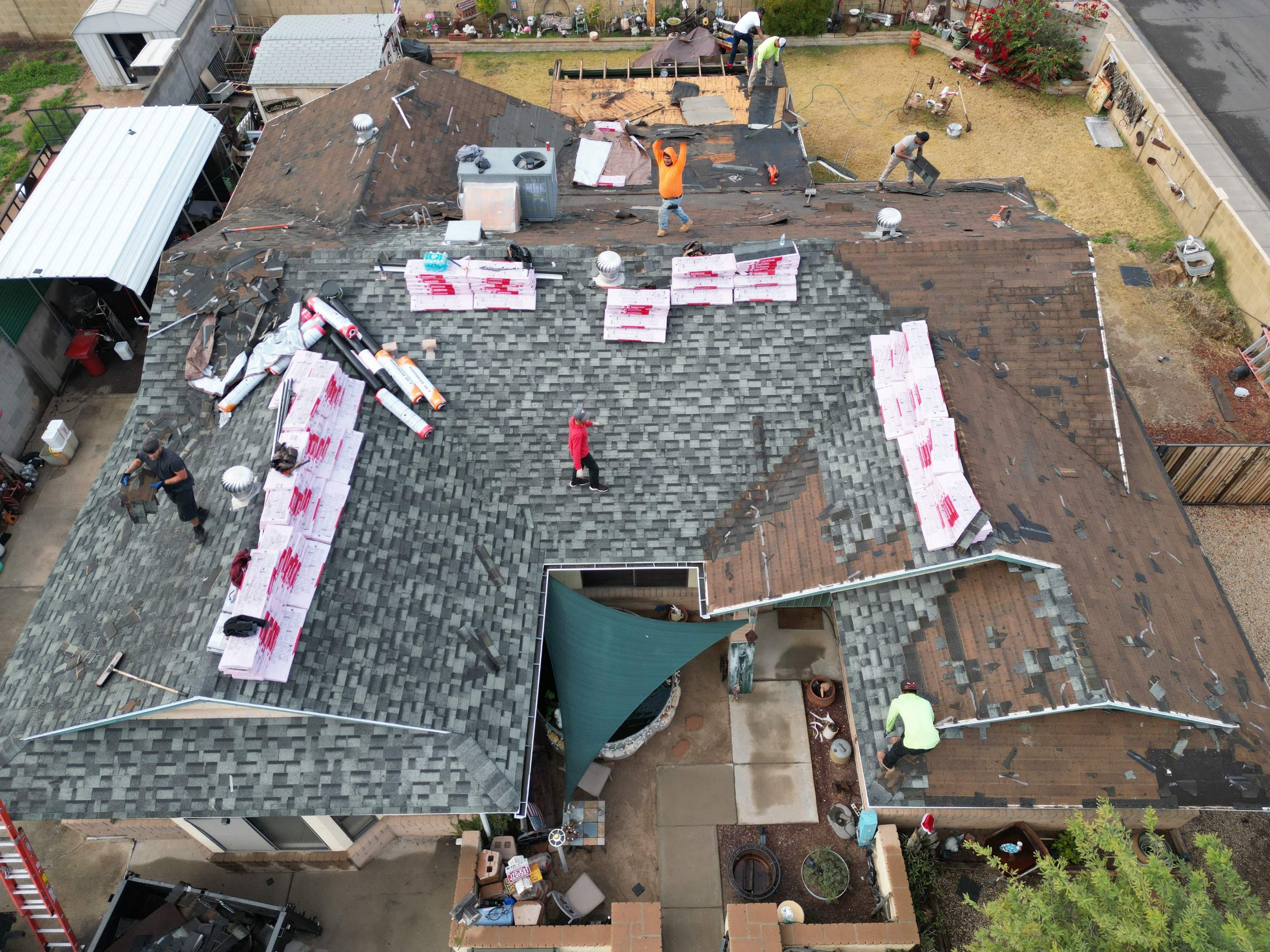 Rick's Interior & Full Re-Roof by All Storm Roofing & Construction