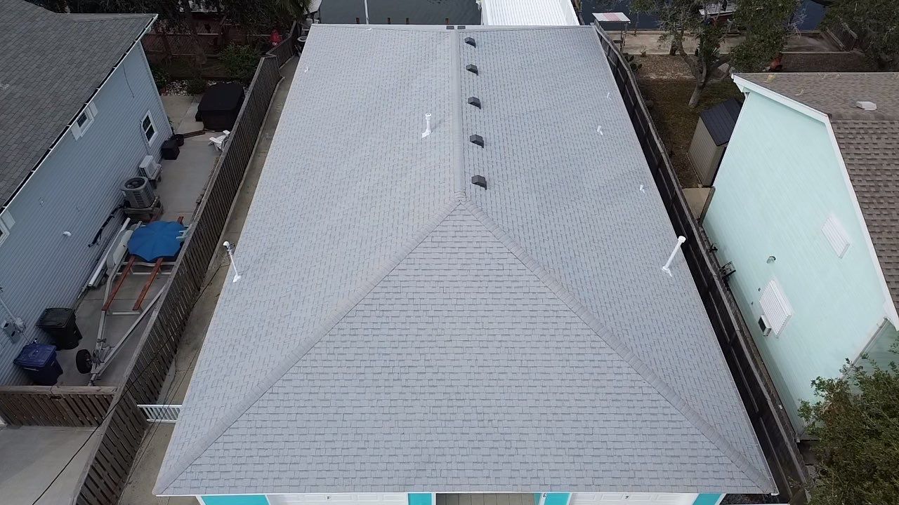 Residential Roofing Installation using Owens Corning Shasta White by Lighthouse Roofing