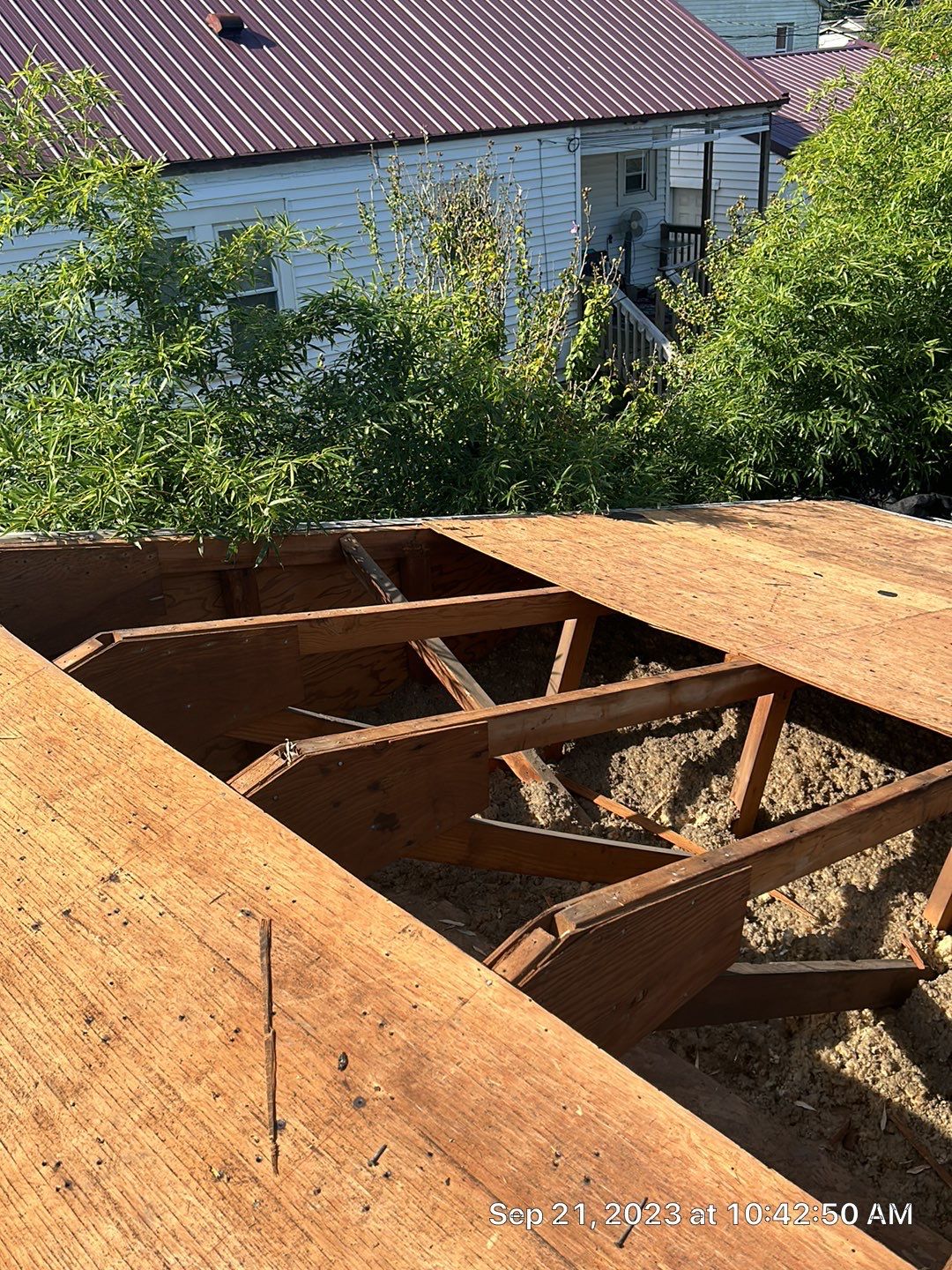 Residential Roofing Repair using Metal by Mr. Roofer