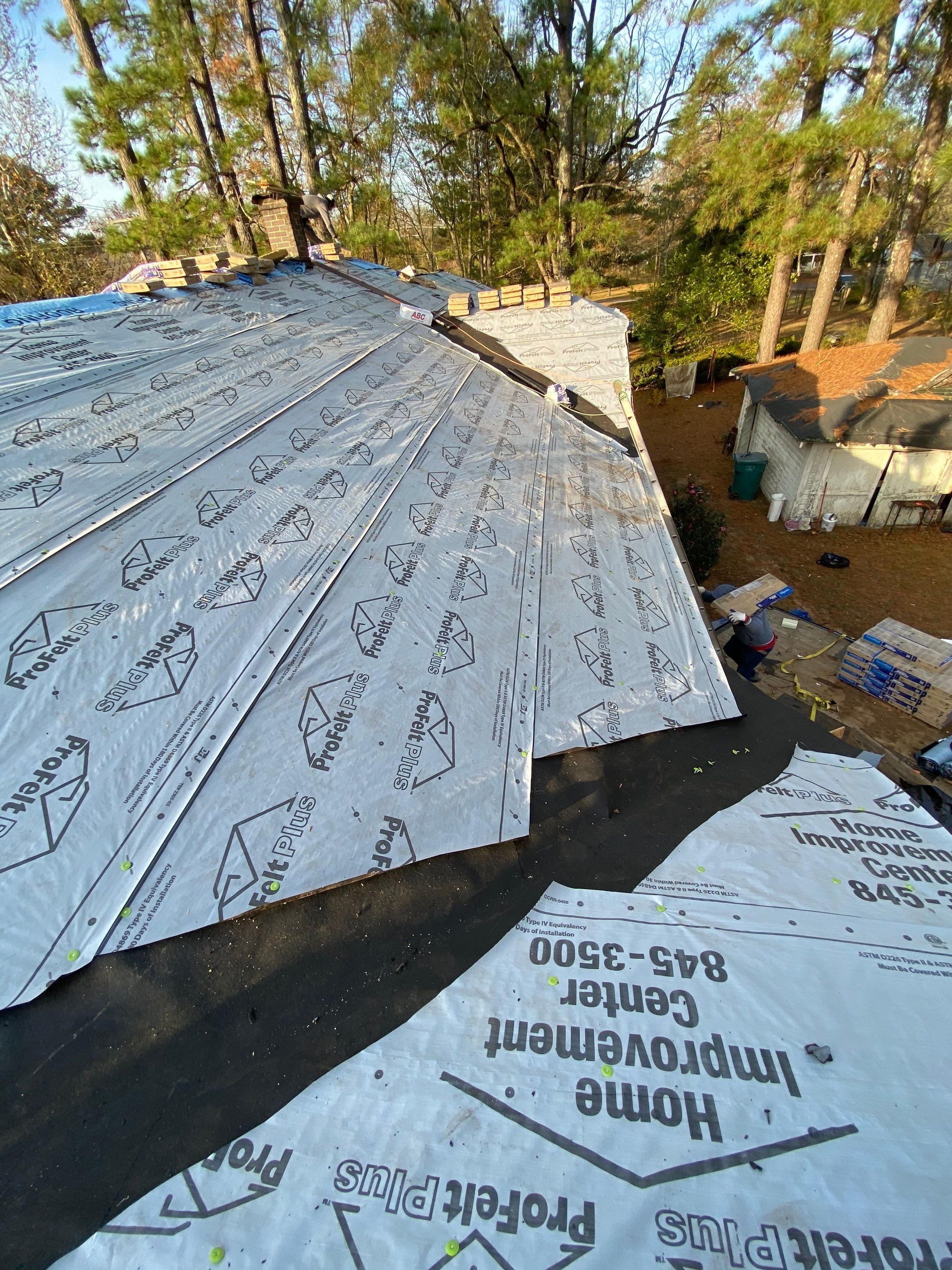 Residential Shingle Reroof using CertainTeed XT25: Resawn Shake by Hostetler Roofing