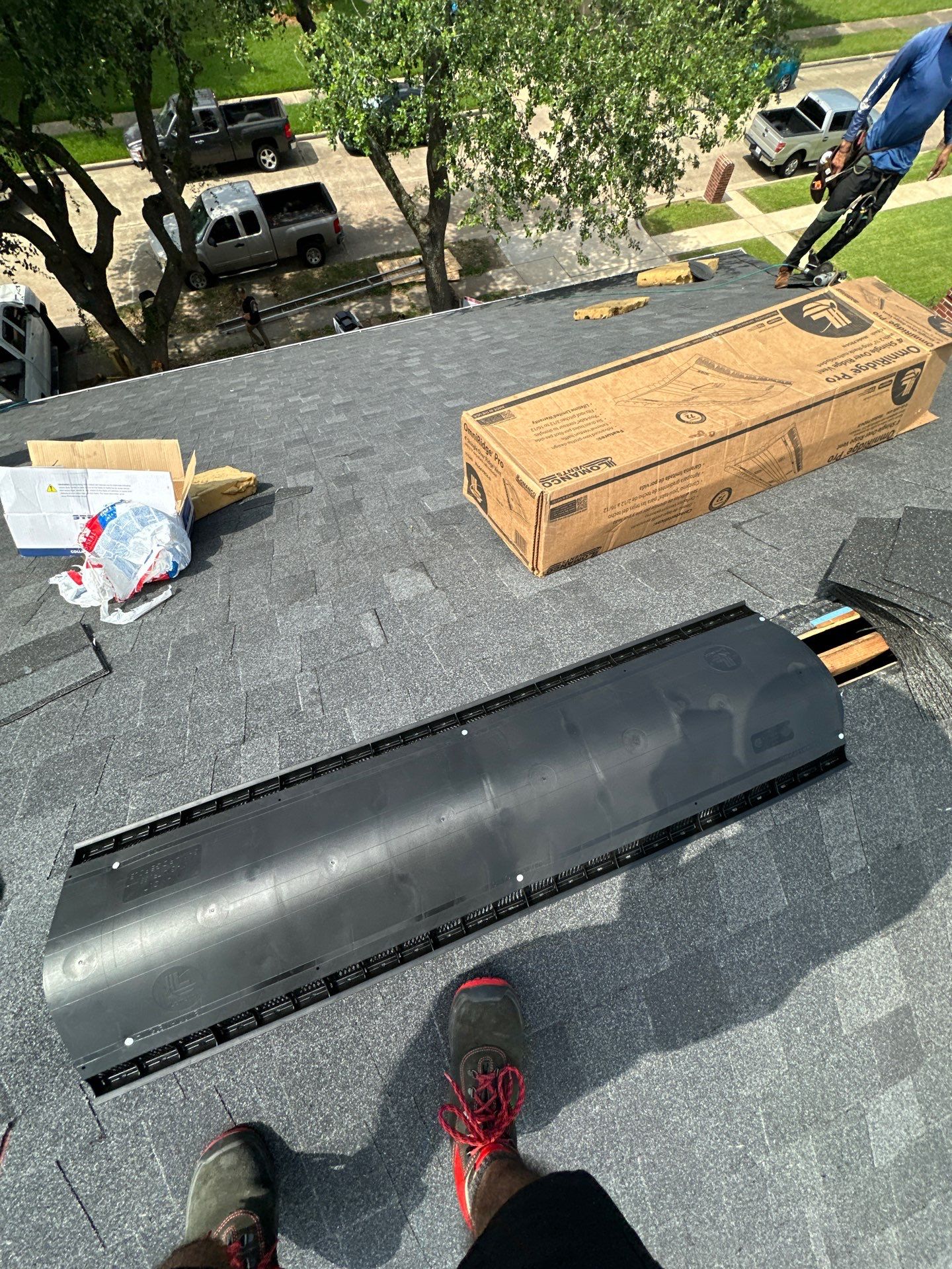 Project in Deer Park by Motion Roofing