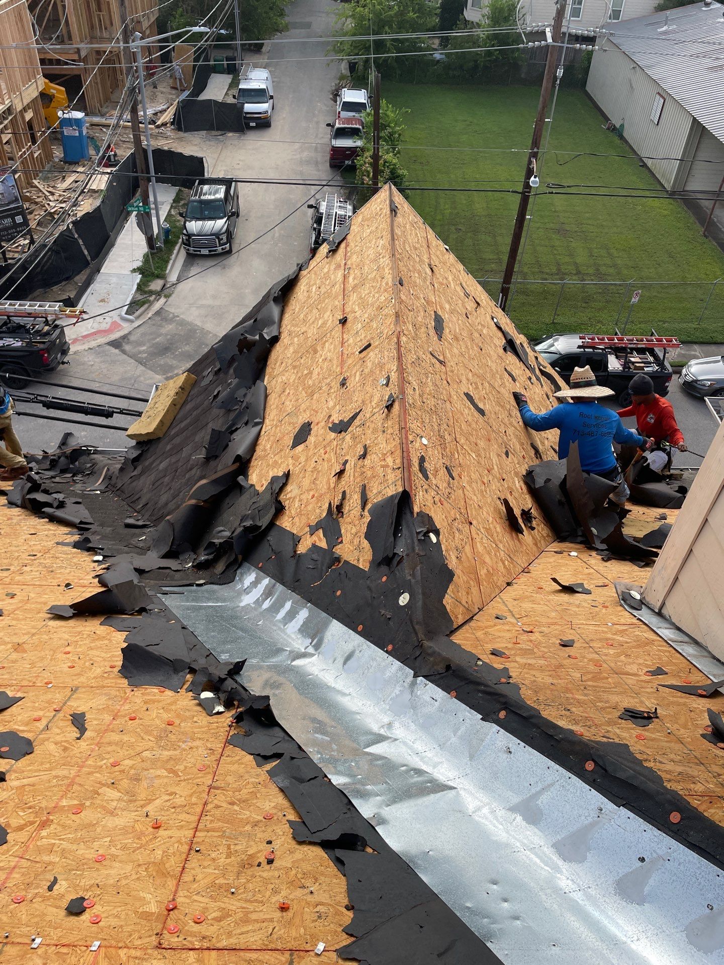 Residential Roofing Repair using Owen's Corning Duration (Lifetime) Shingles by Roof Repair Company