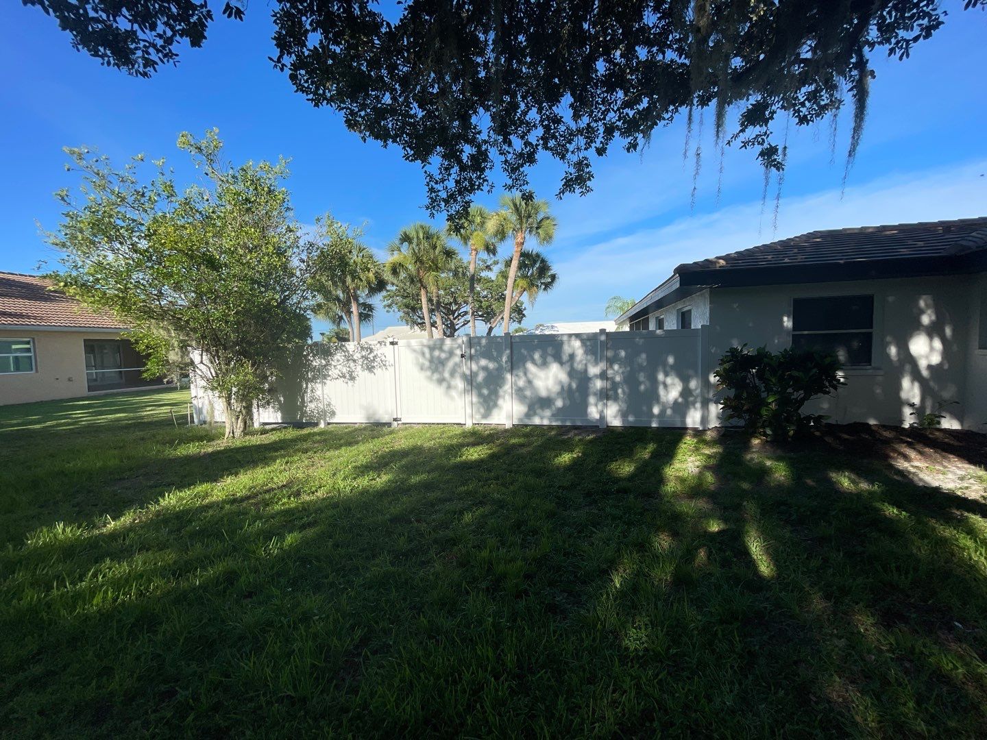 Nokomis, FL 6ft. Tall White Vinyl Privacy Fence by Asap fence and gates, LLC