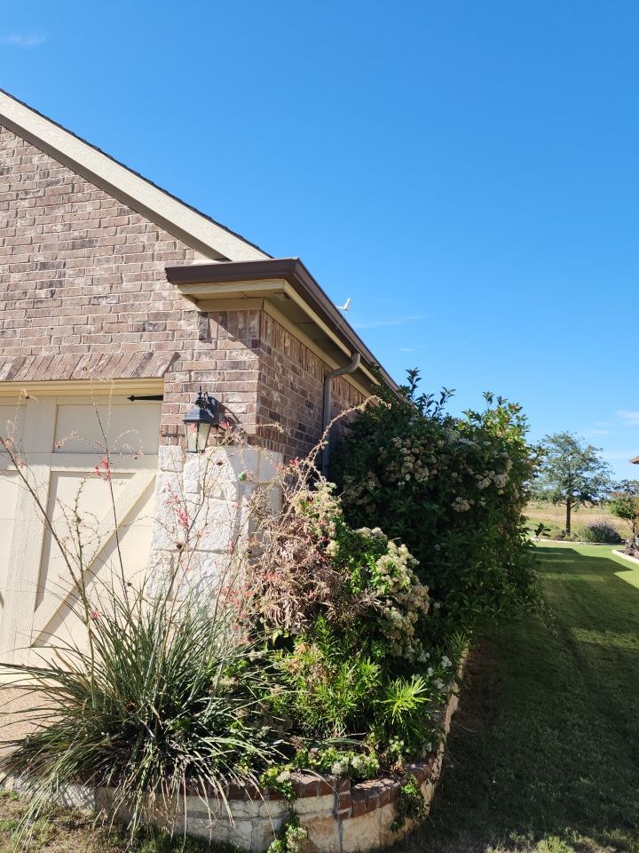 Insurance Claim Roof and Gutters using GAF Timberline HD Barkwood by Tex-Line Roofing